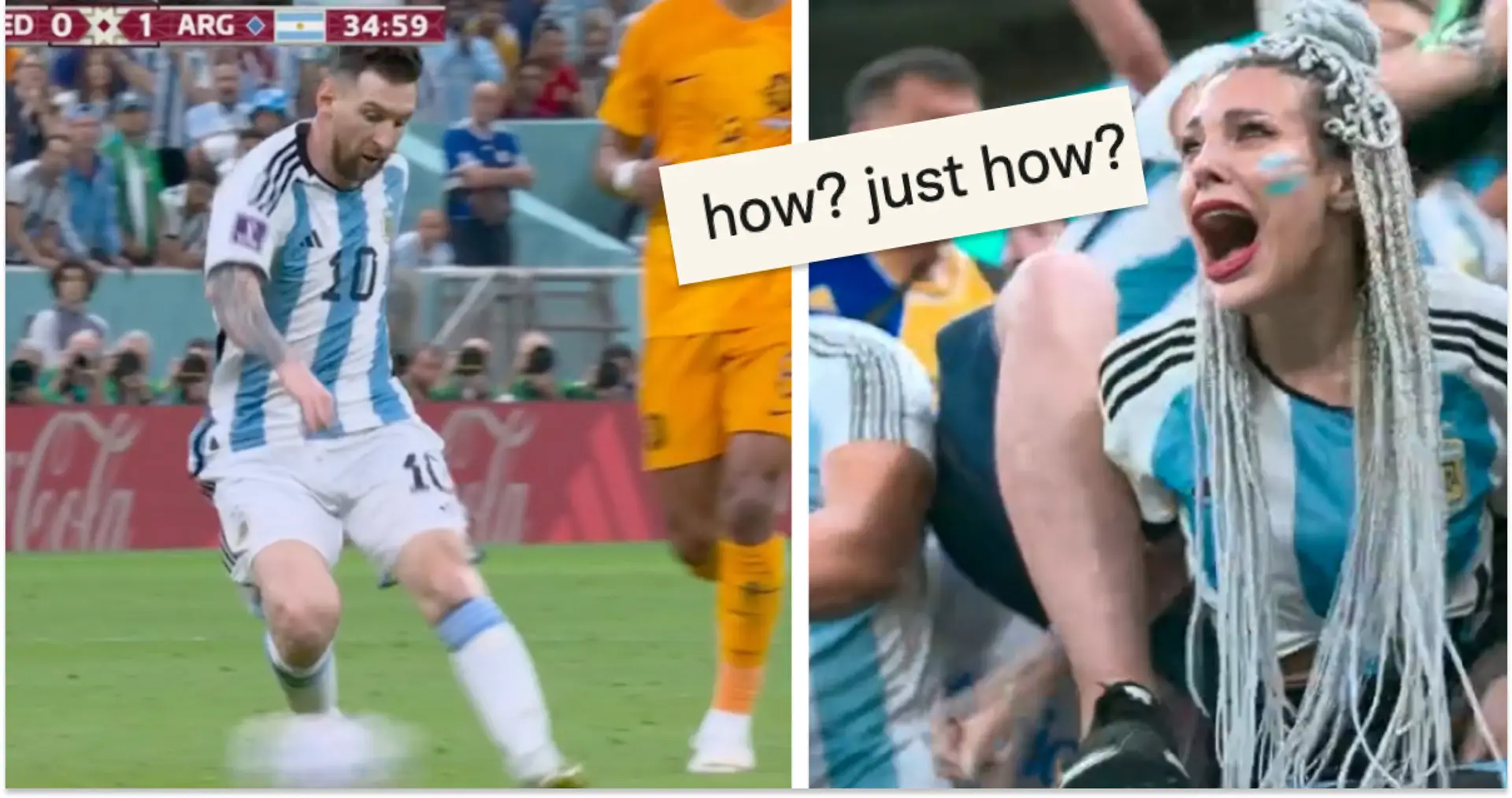 Messi makes typical only-Messi-can-do-it assist in World Cup quarterfinal - football fans react