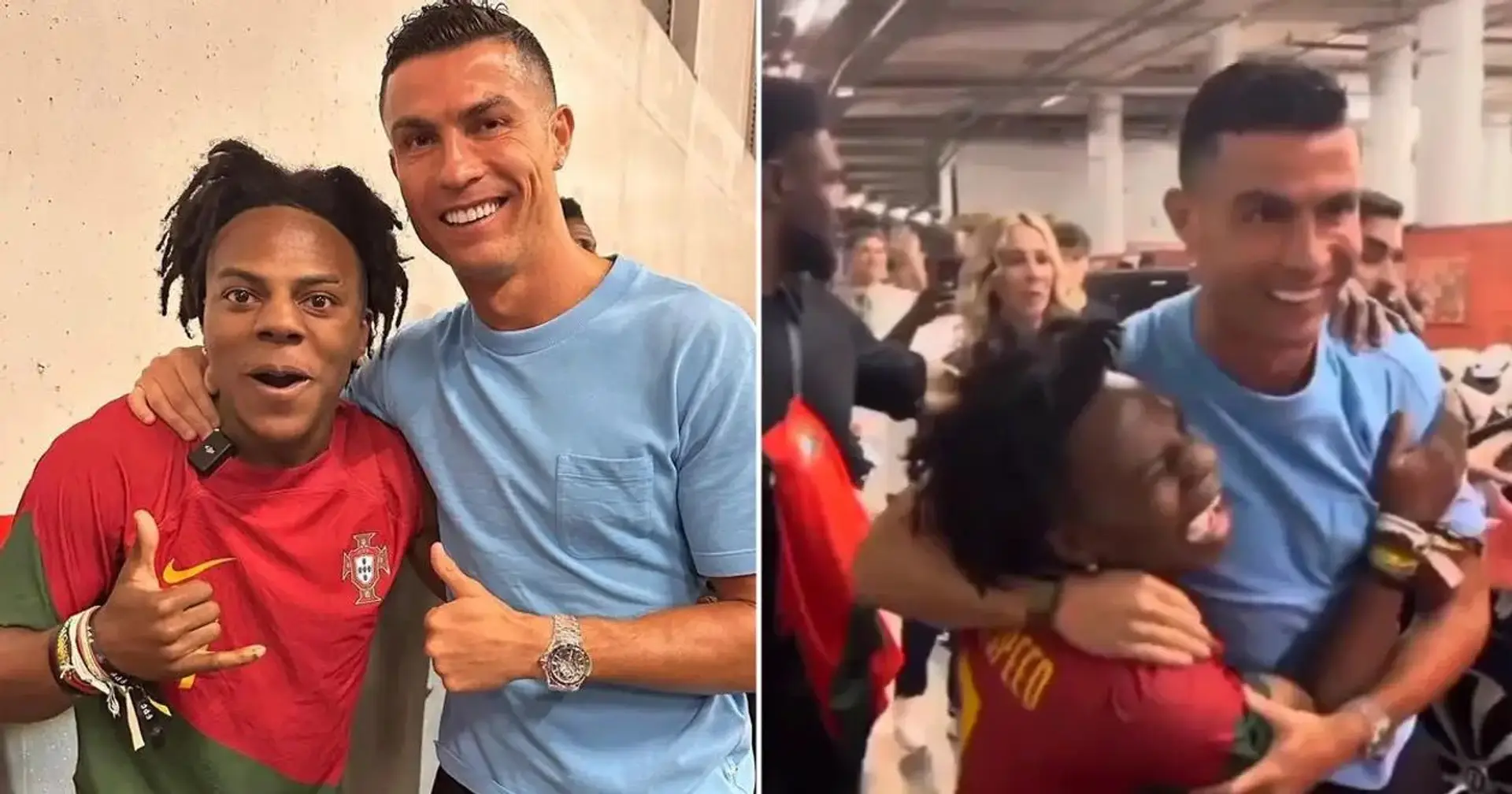 💥 Blogger ishowspeed hat Ronaldo getroffen: Seine Gefühle in diesem Moment waren verrückt (Video)