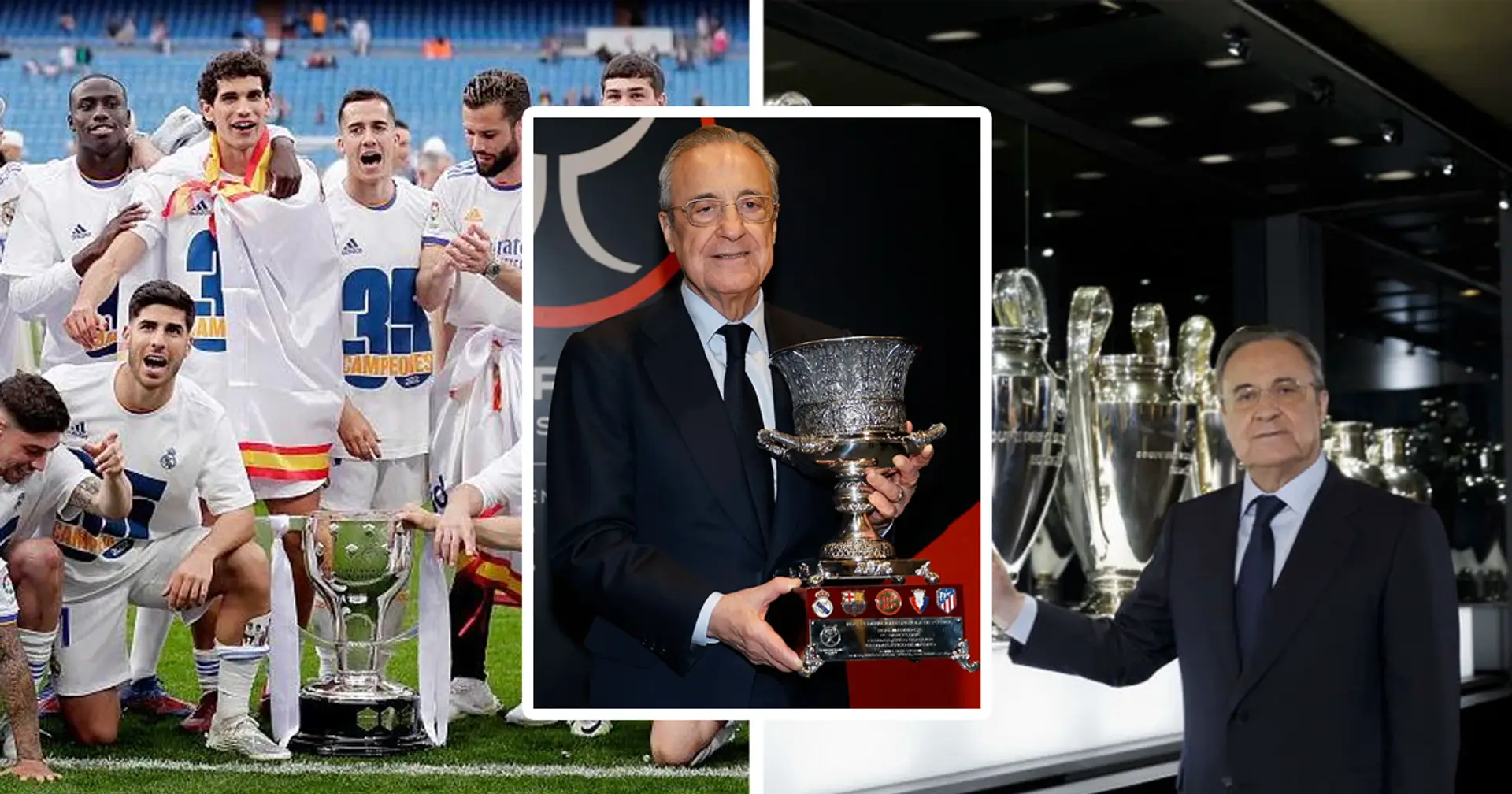 Florentino Perez devient le président le plus titré du Real Madrid