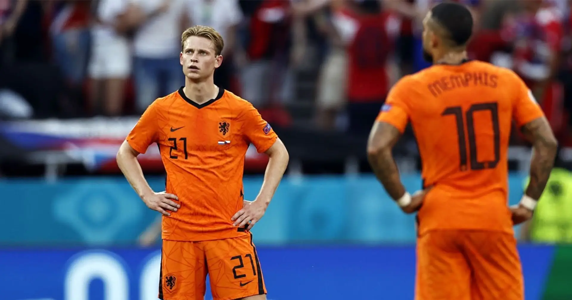 De Jong and Depay become first Barca players eliminated from Euros