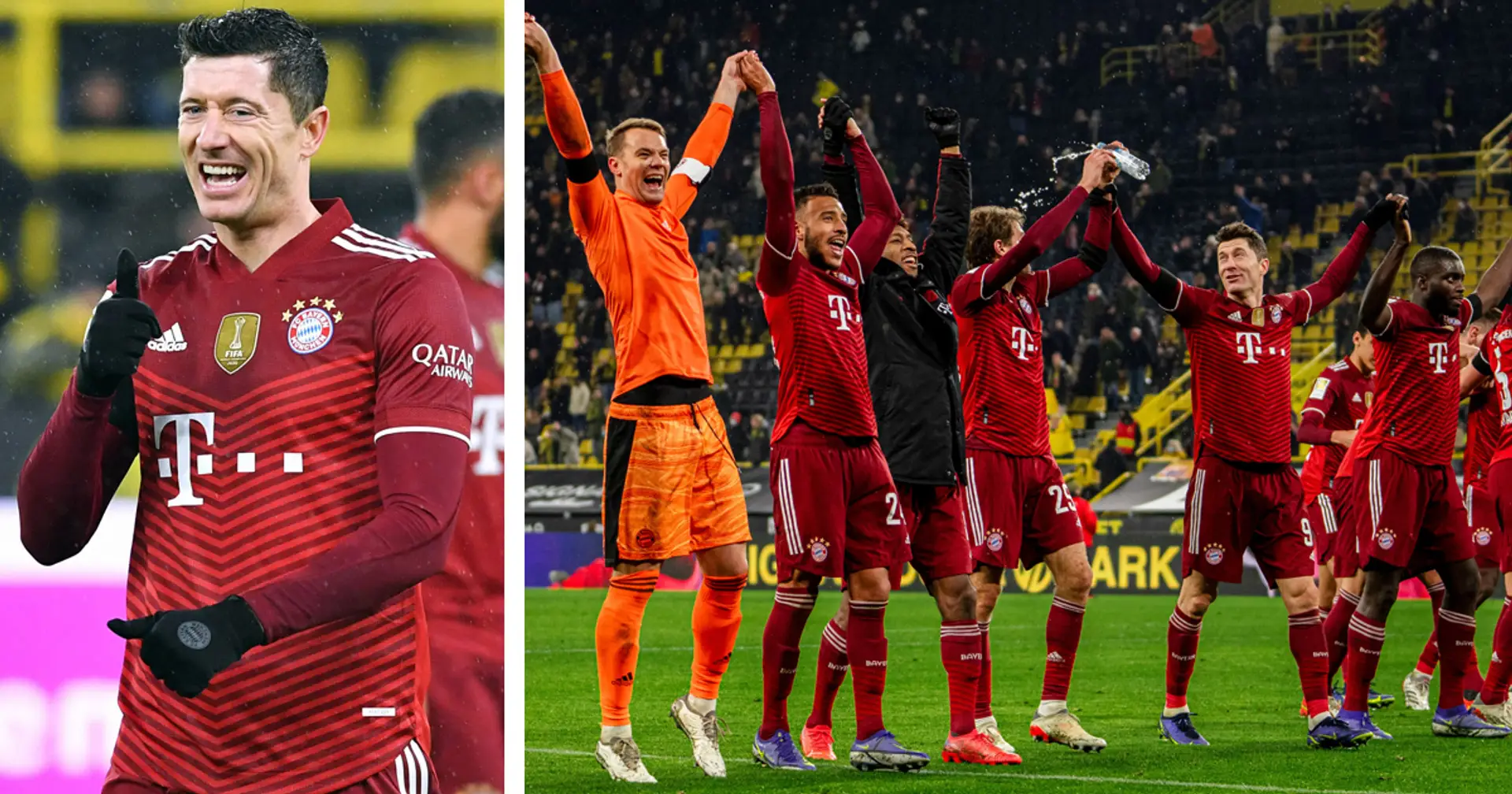 Lewandowski und Hernandez mit Glanzleistungen: Spielernoten zum 3:2-Sieg im Topspiel vs. Dortmund