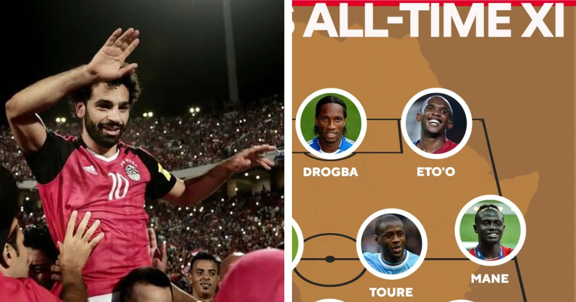 Mane and Salah in unusual roles plus one former Liverpool player make Tribuna.com's all-time Africa XI