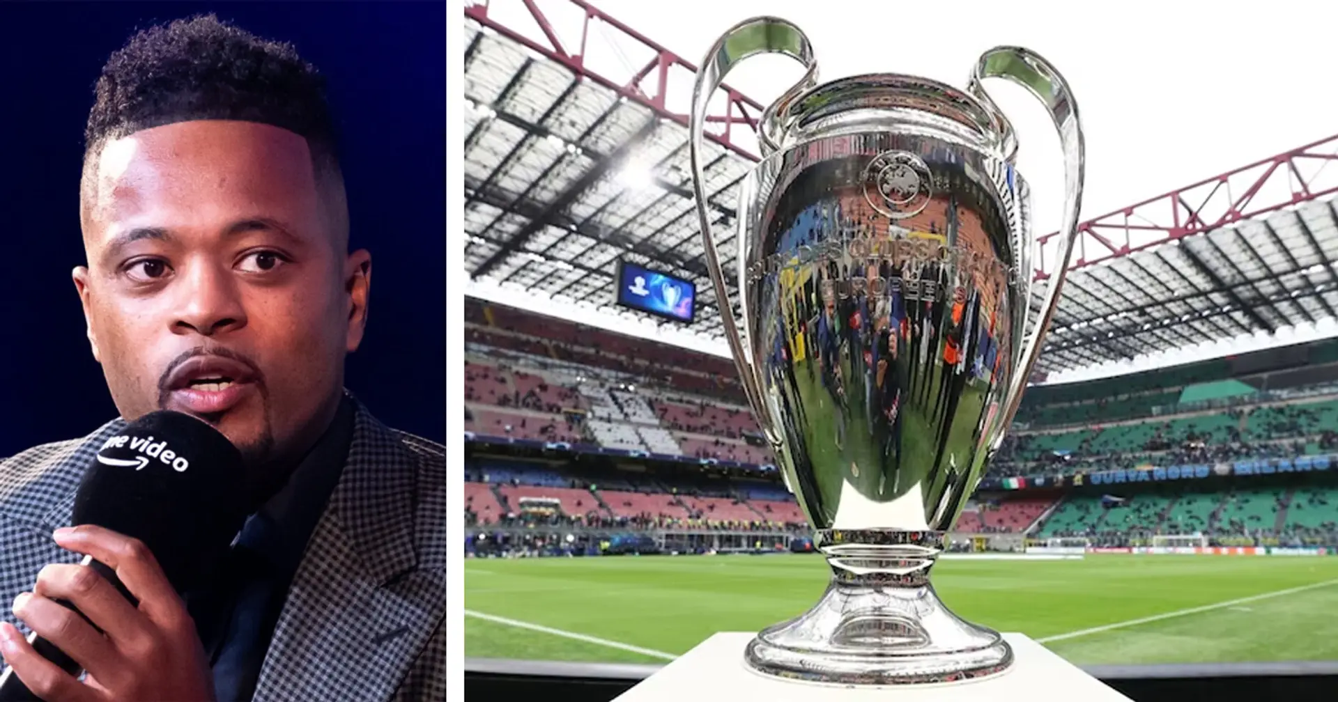 "Facciamolo tutti insieme!": l'ex bianconero Evra chiede ai tifosi della Juve di tifare una sola squadra in finale di Champions 
