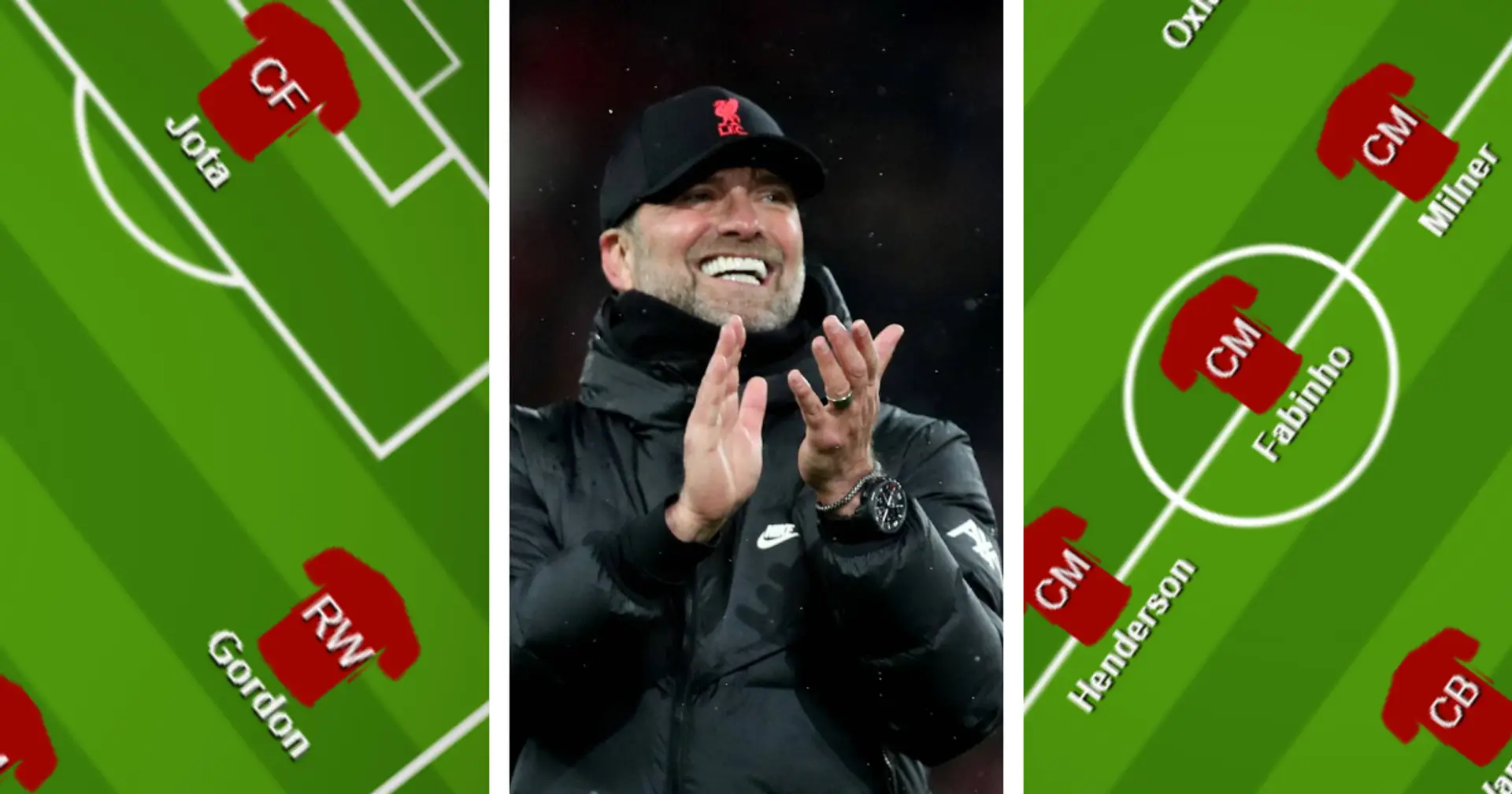 Another start for Gordon? Select your preferred Liverpool XI vs Arsenal from 2 options
