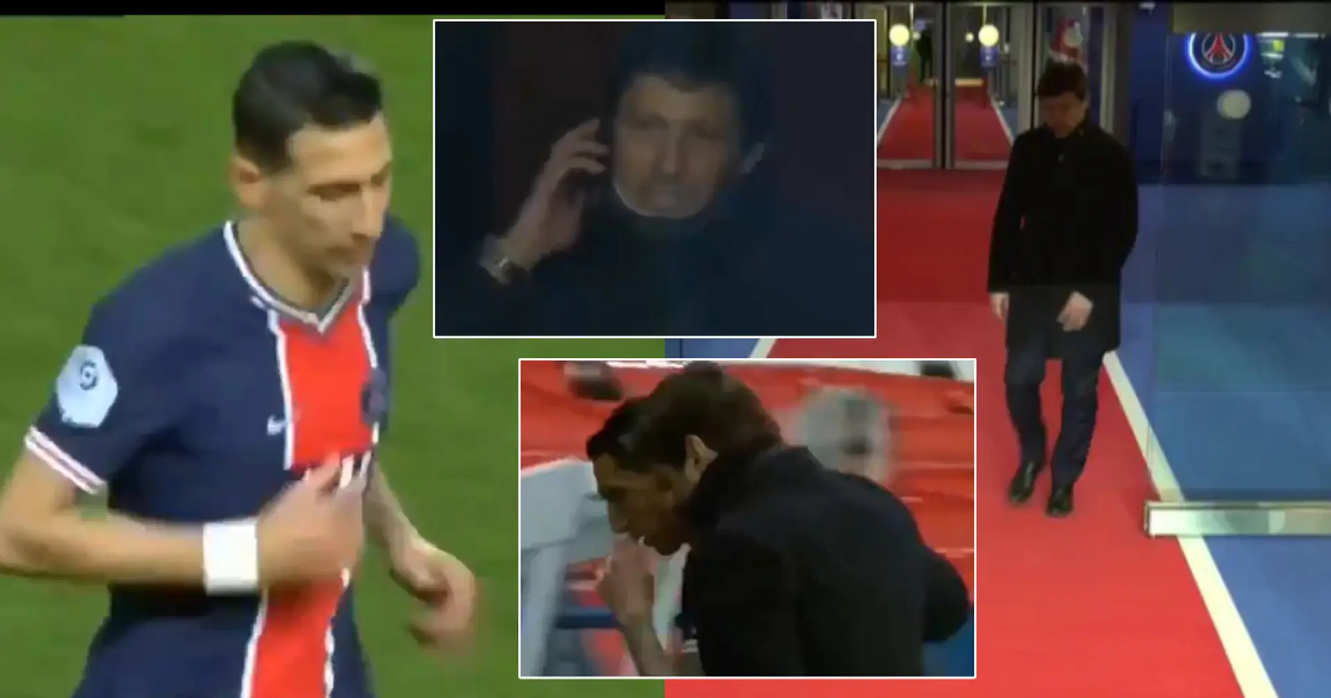 Di Maria told his house being robbed with family inside DURING game, gets subbed off immediately