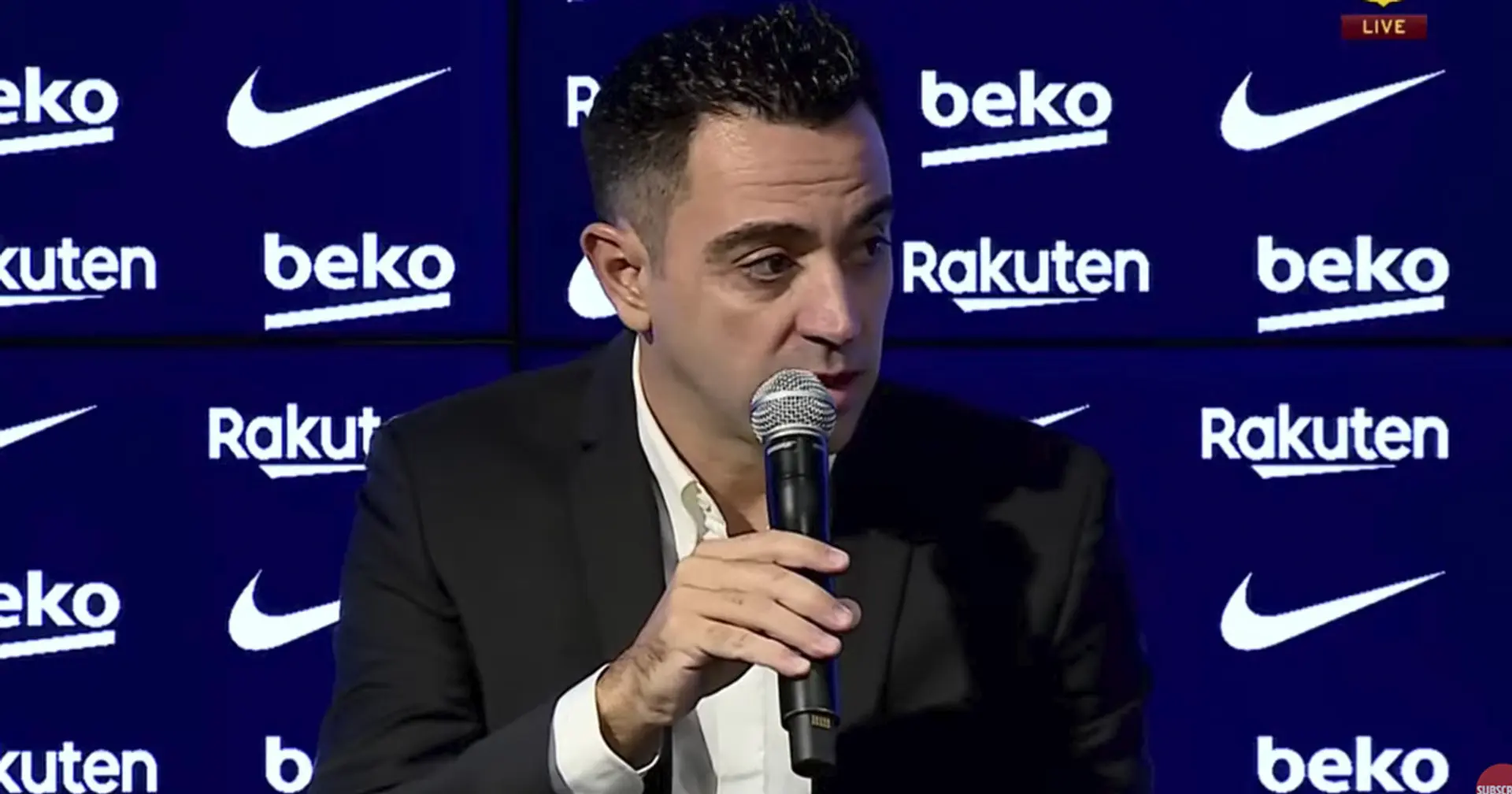 Xavi no descarta fichajes en enero, menciona una posición que el Barça debería reforzar