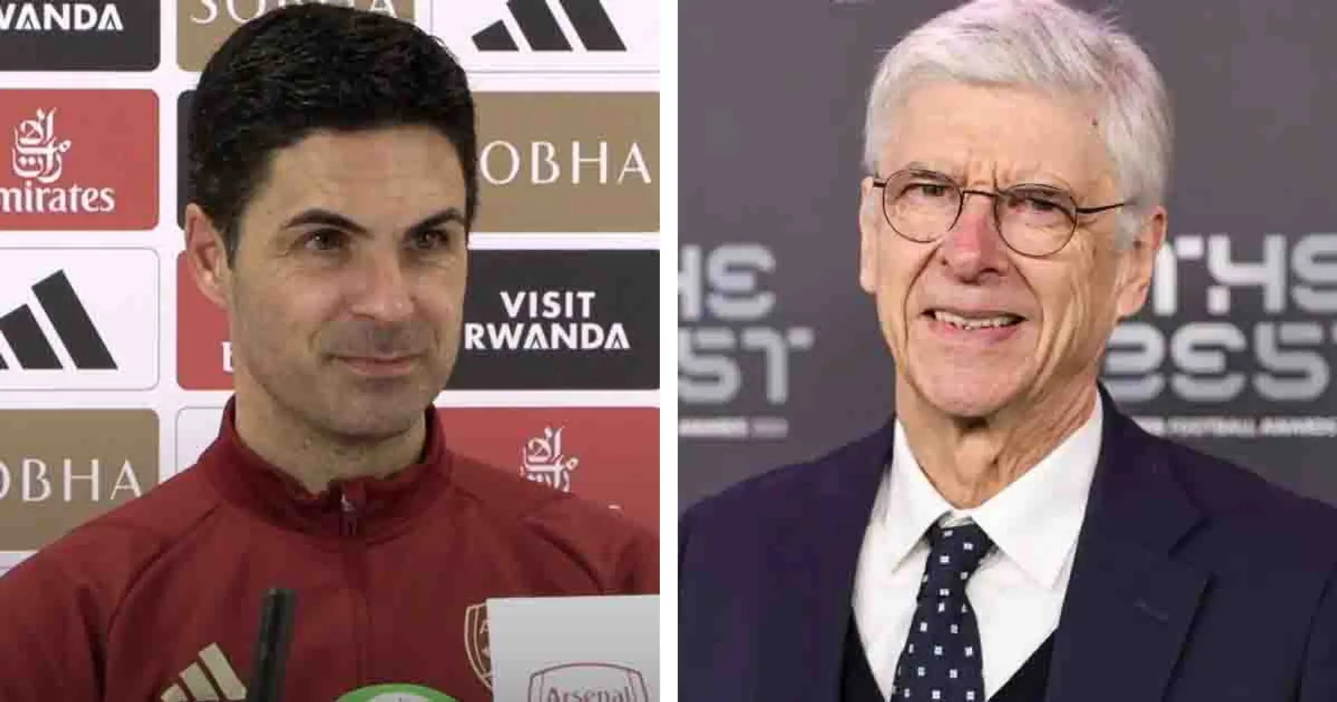 'He always talked about that': Arteta reveals what he learnt from Arsene Wenger chat before North London derby