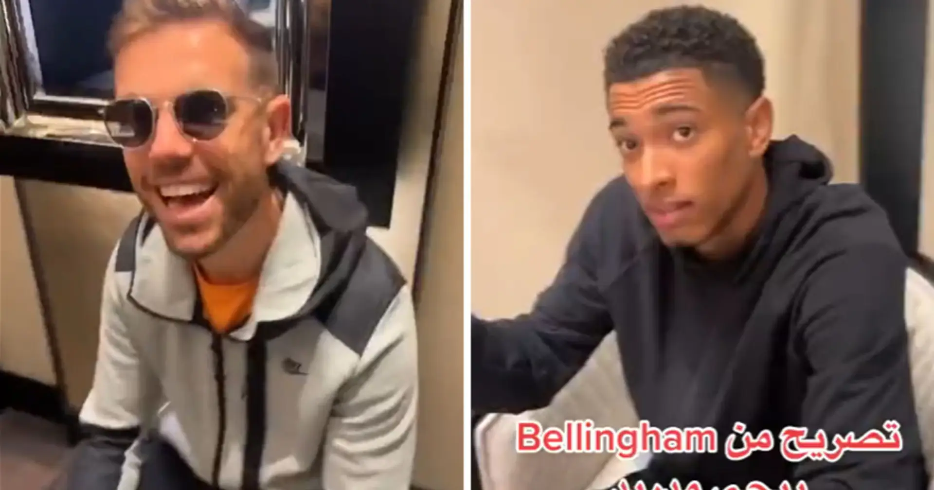 Un fan rencontre Bellingham et lui demande de rejoindre le Real et se moque d'Henderson pour avoir dit à Jude de dire non (vidéo)