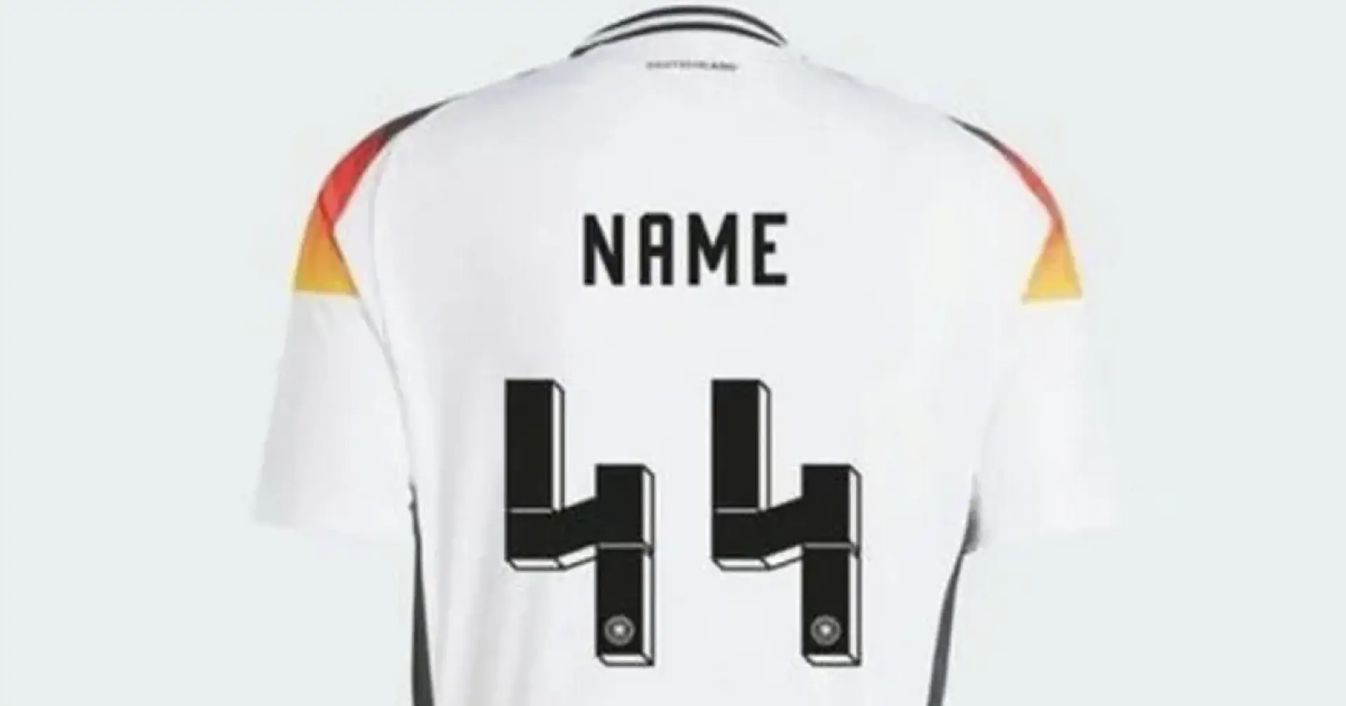 Adidas remove Germany's no. 44 jerseys from website