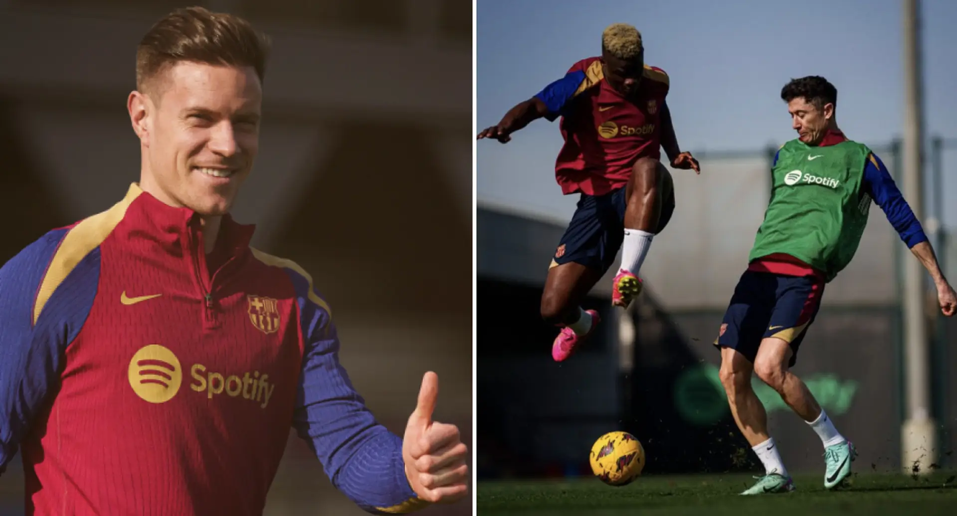 10 best pics from Barca's latest training session – Mika Faye in
