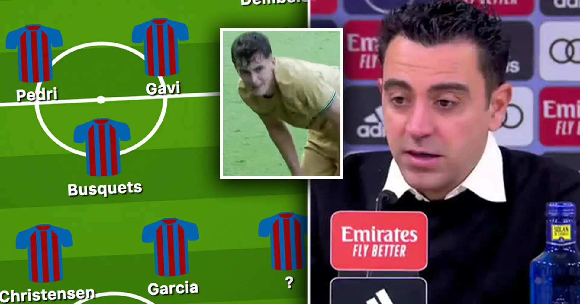 Xavi podría usar centrocampista defensivo en el lateral derecho ante el Mallorca: explicado