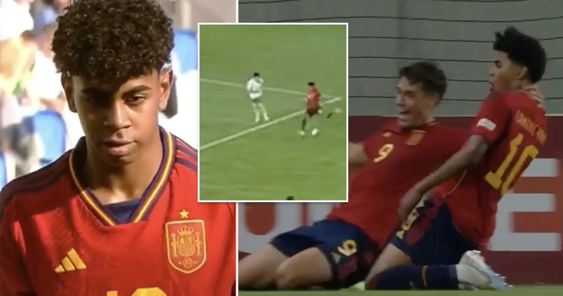 Lamine Yamal scores beauty from outside the box for Spain U-17 as La Roja advances to Euros semis