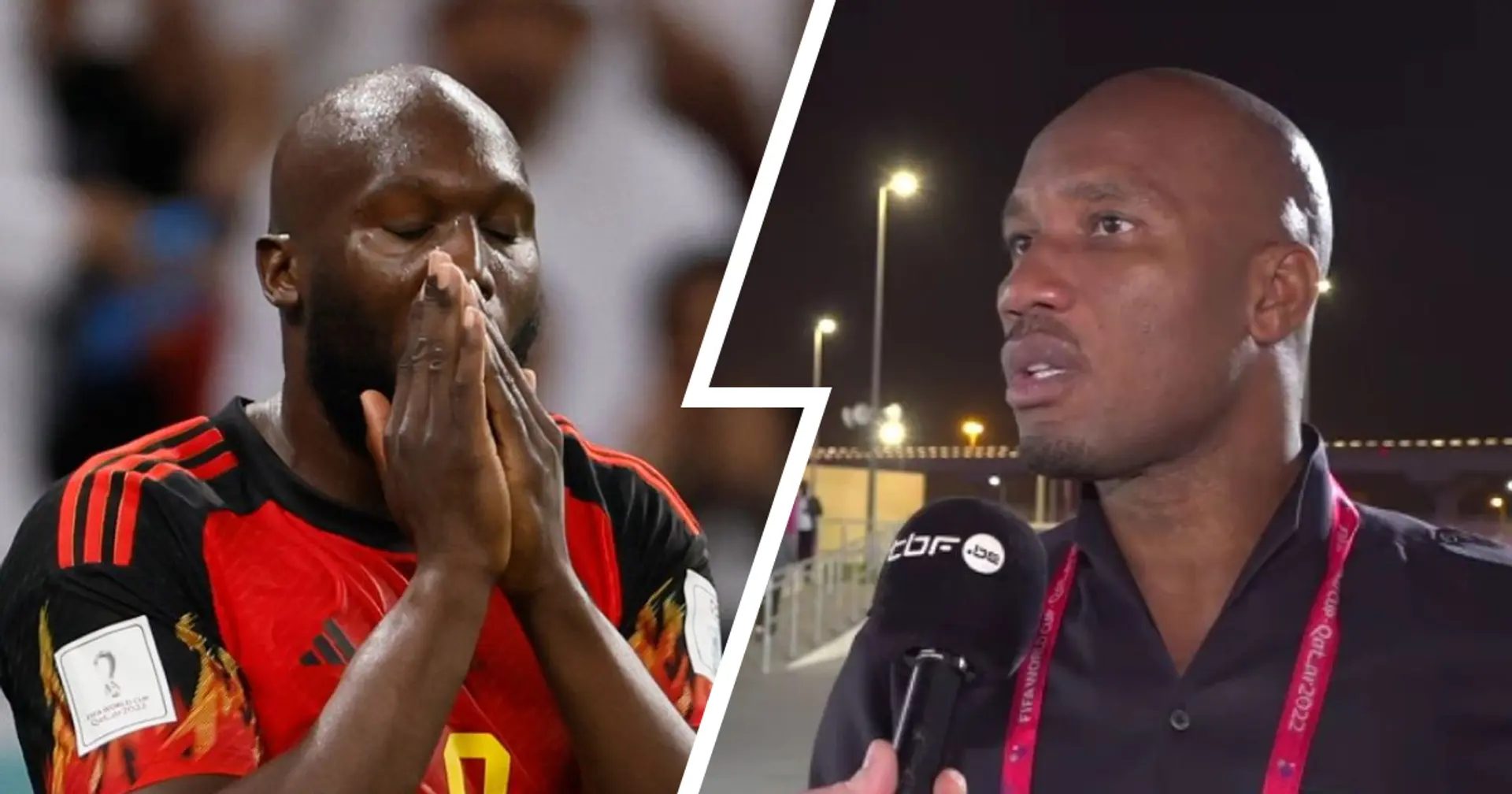 'It's very difficult to blame him': Didier Drogba reacts to Romelu Lukaku's horror show vs Croatia