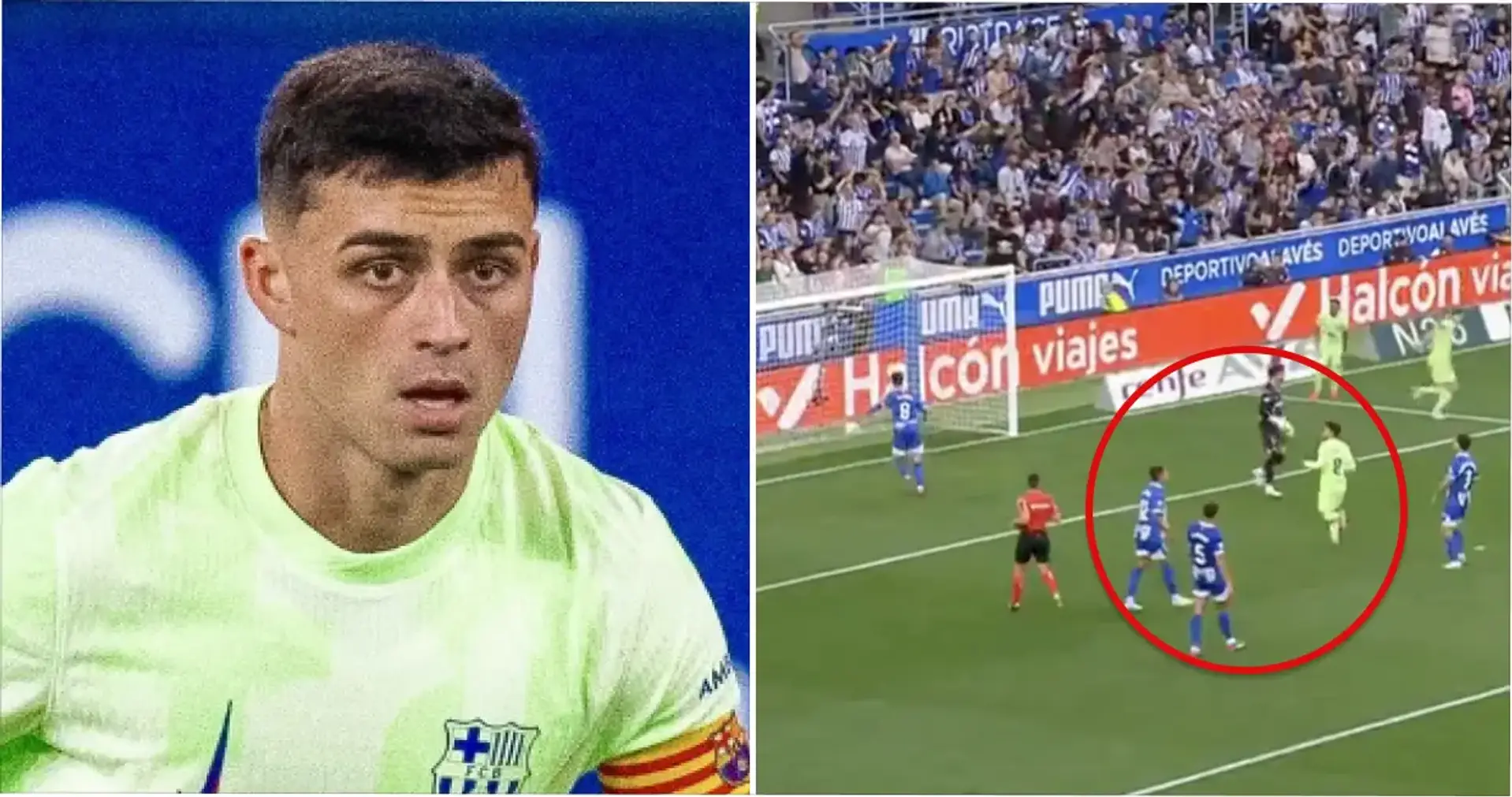 First thing Pedri does after Barca teammates score spotted