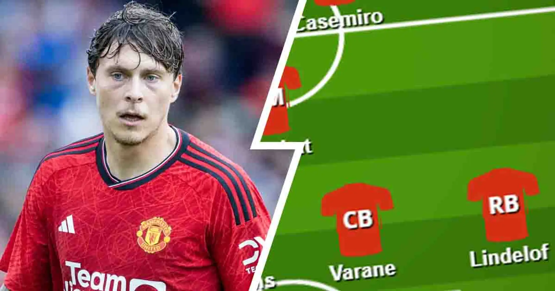 Man United fans name backline for Brentford clash that involves moving Lindelof to RB - shown in lineup