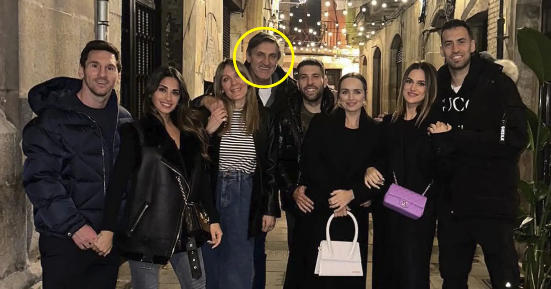Who is this man in latest Messi photo? Answered