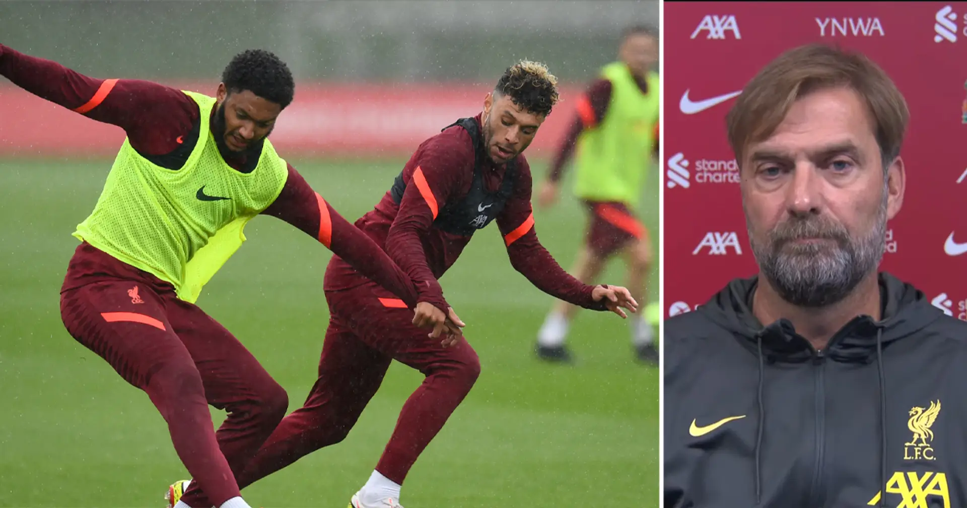 'They had Covid last week': Klopp issues update on Gomez and Oxlade-Chamberlain ahead of Leicester game