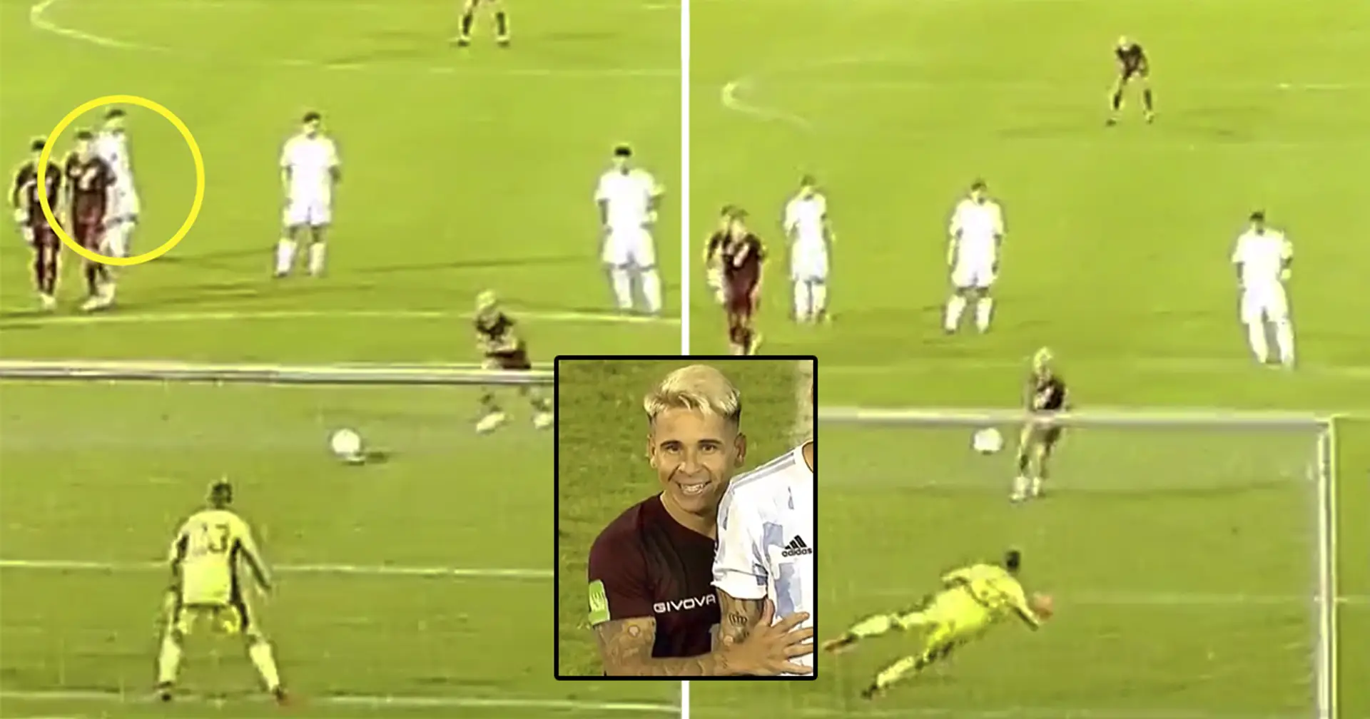 Caught on camera: Messi's amazing reaction to Venezuela player scoring panenka goal