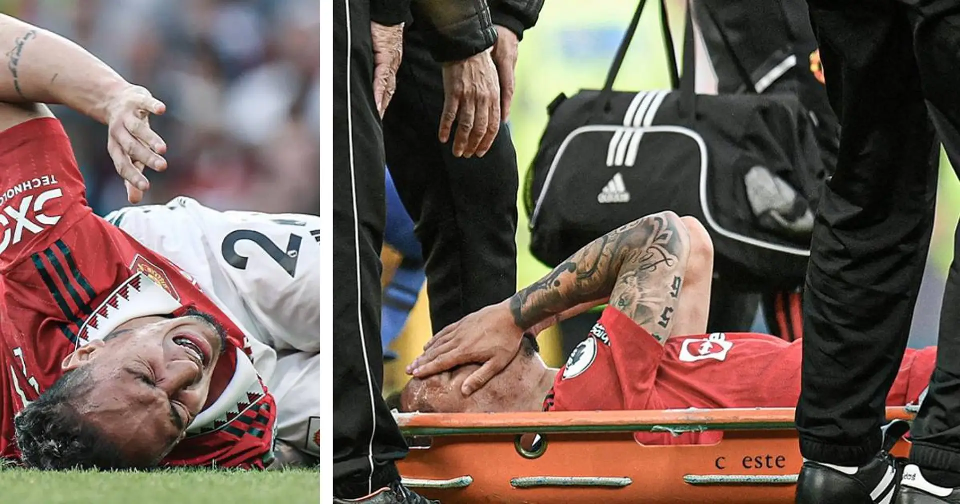 'Never been more over': Man United fans fear the worst after Antony stretchered off vs Chelsea