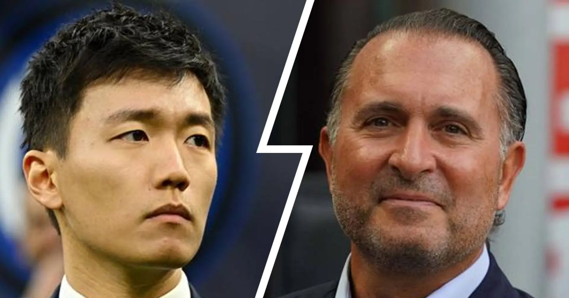 Il derby si gioca anche in tribuna: tensione tra il patron dell'Inter Steven Zhang e Cardinale