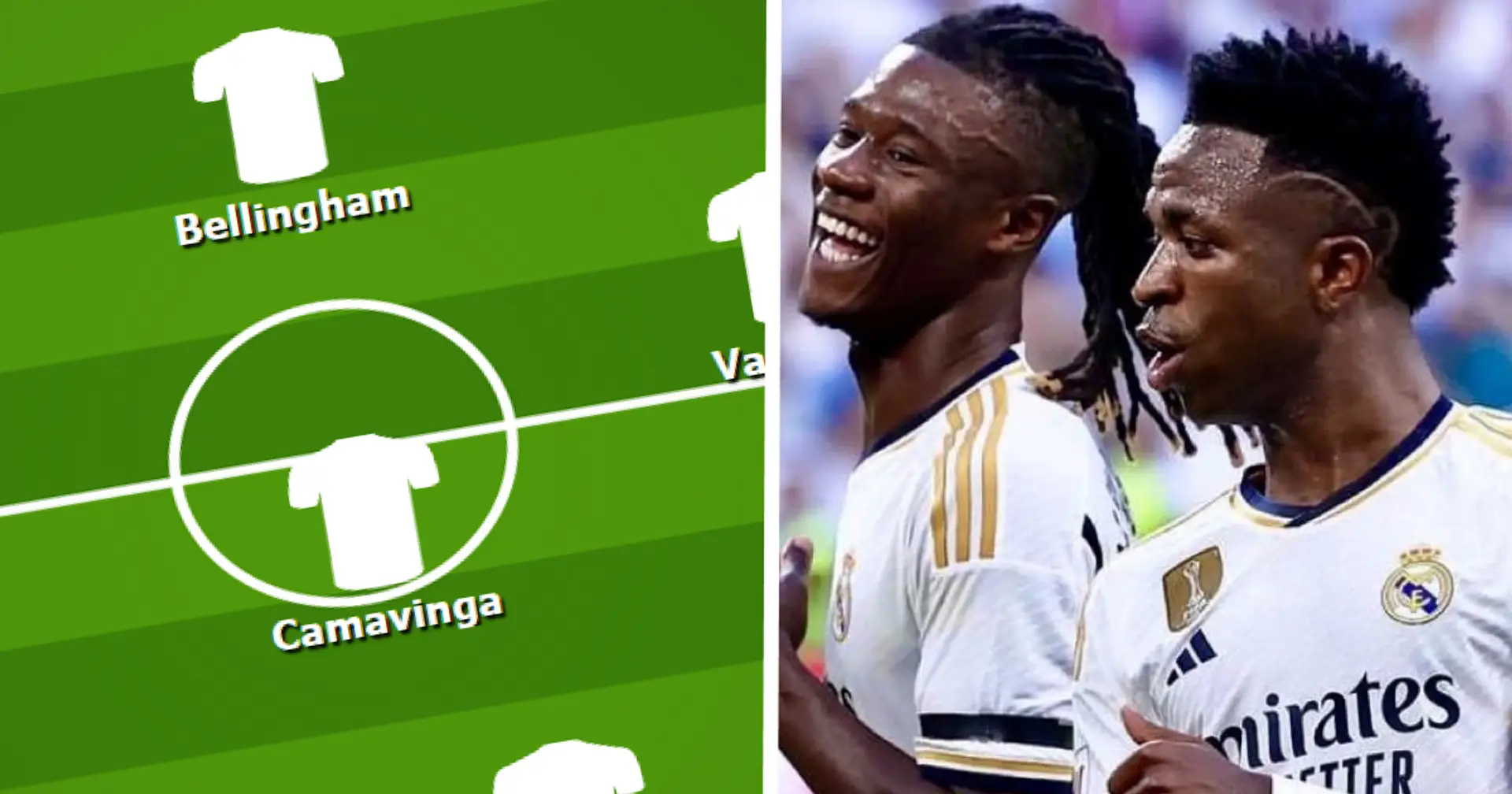 Vinicius and Camavinga back from injury: What Real Madrid's best lineup looks like now