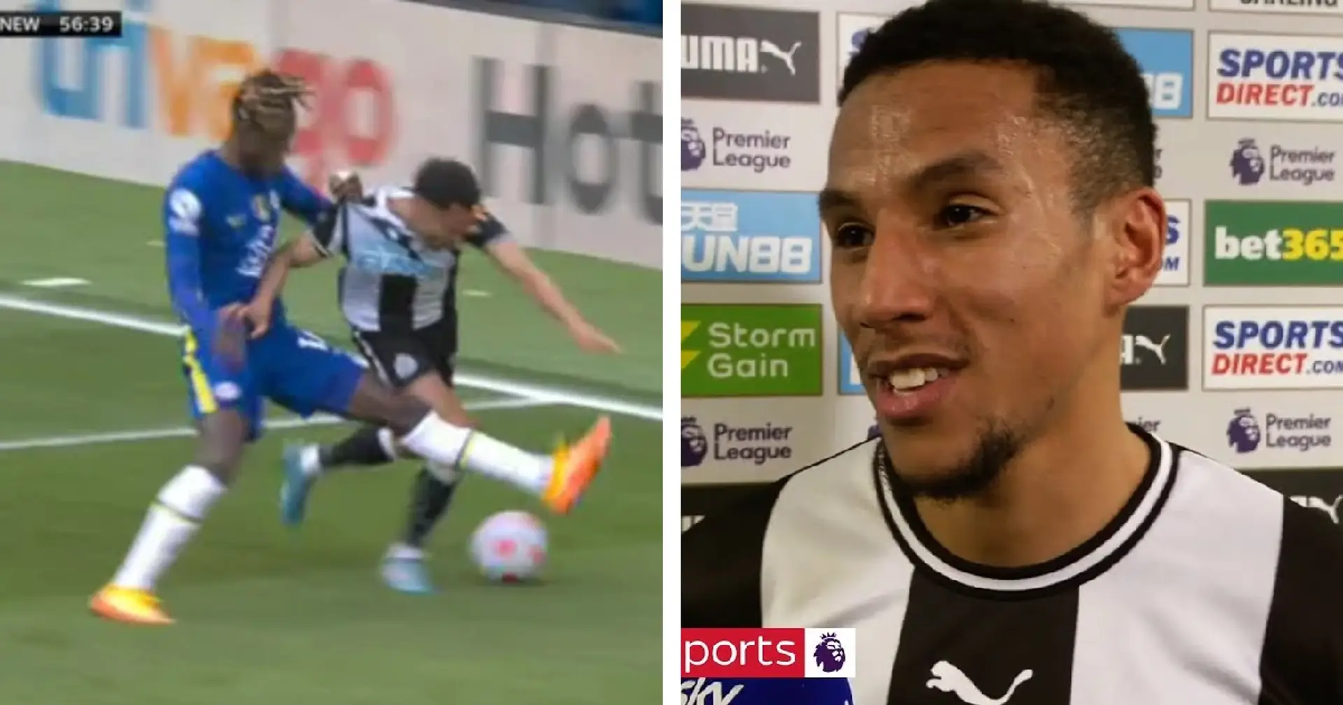 Isaac Hayden accuses referees of favouring Chelsea in defeat