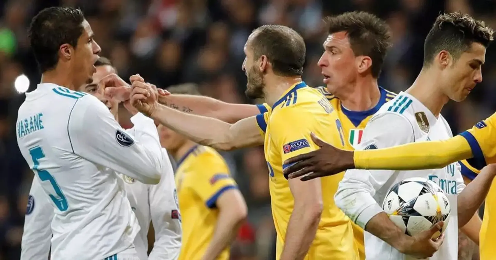 Chiellini explicó la indignación que sintió la Juventus tras el polémico penalti a Lucas Vázquez en 2018