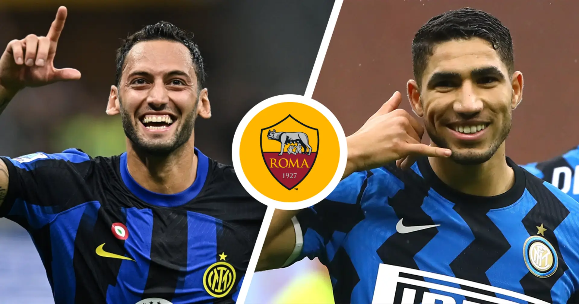 Da Calhanoglu ad Hakimi: i TOP 5 gol dell'Inter contro la Roma