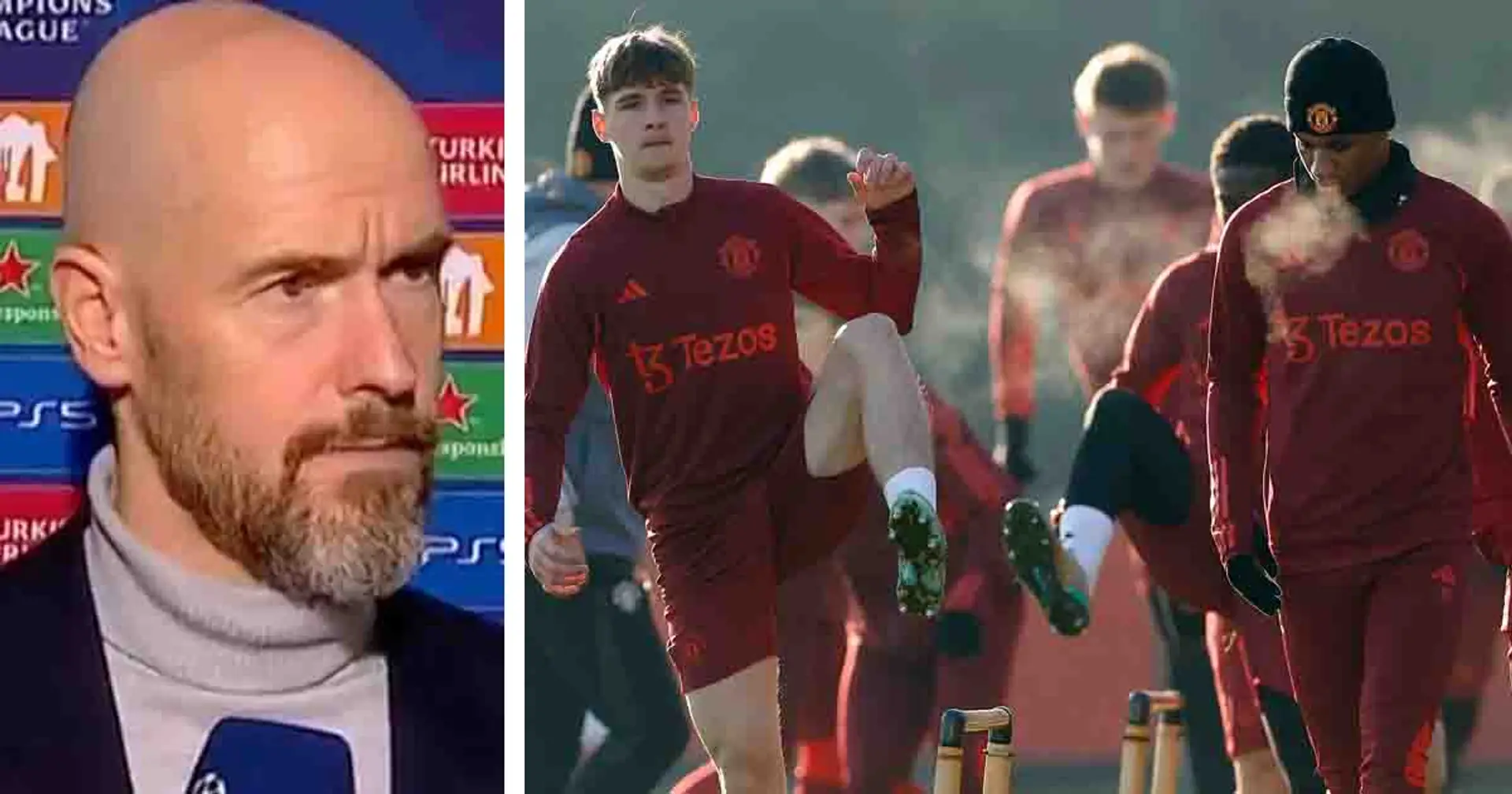 'He's been wowed': Ten Hag aiming to fast-track one Man United legend's son’s path to first-team squad