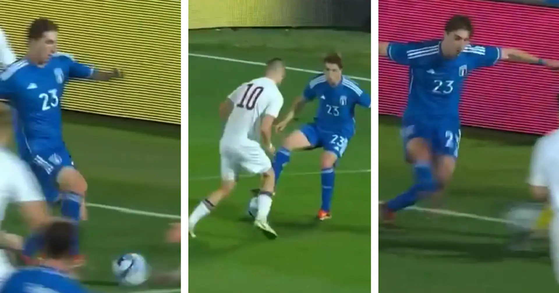 Miretti, dribbling tra 3 giocatori della Lettonia a distanza ravvicinata: la giocata del 20 della Juventus è virale