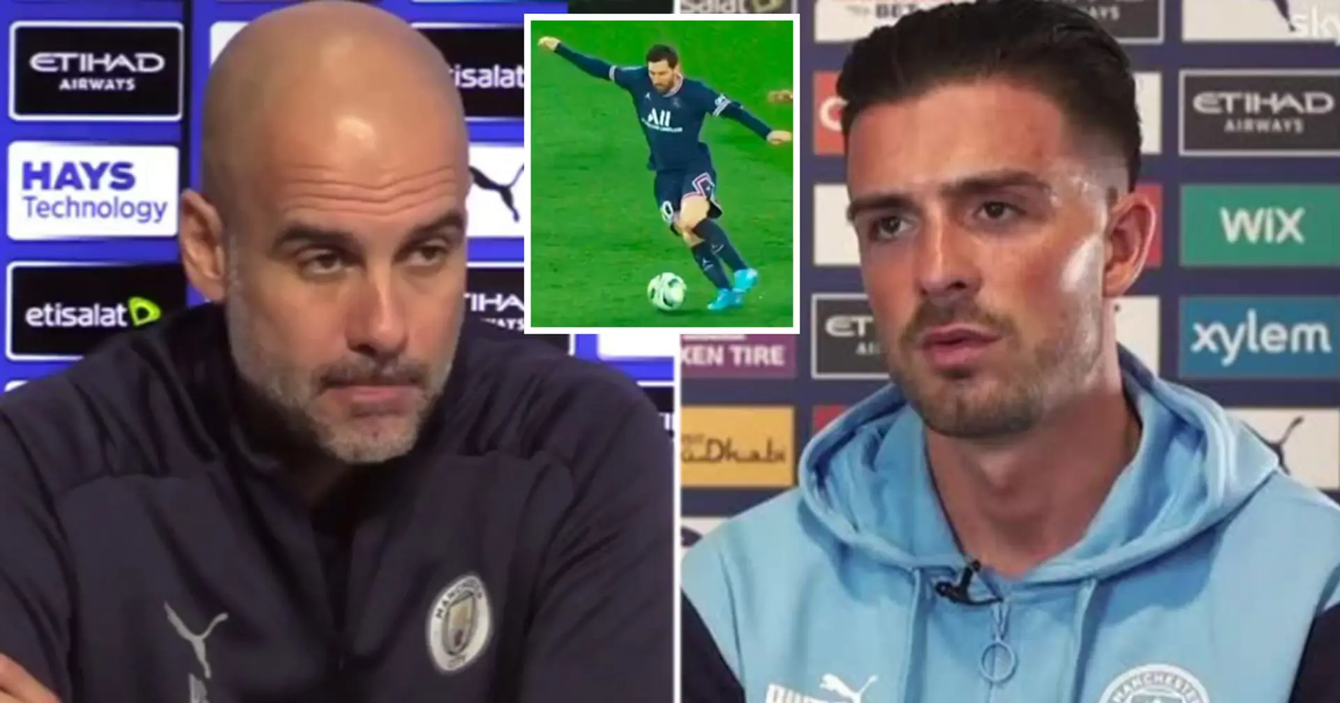 'He is not bad': Guardiola's hilarious reaction to Foden and Grealish watching Messi videos