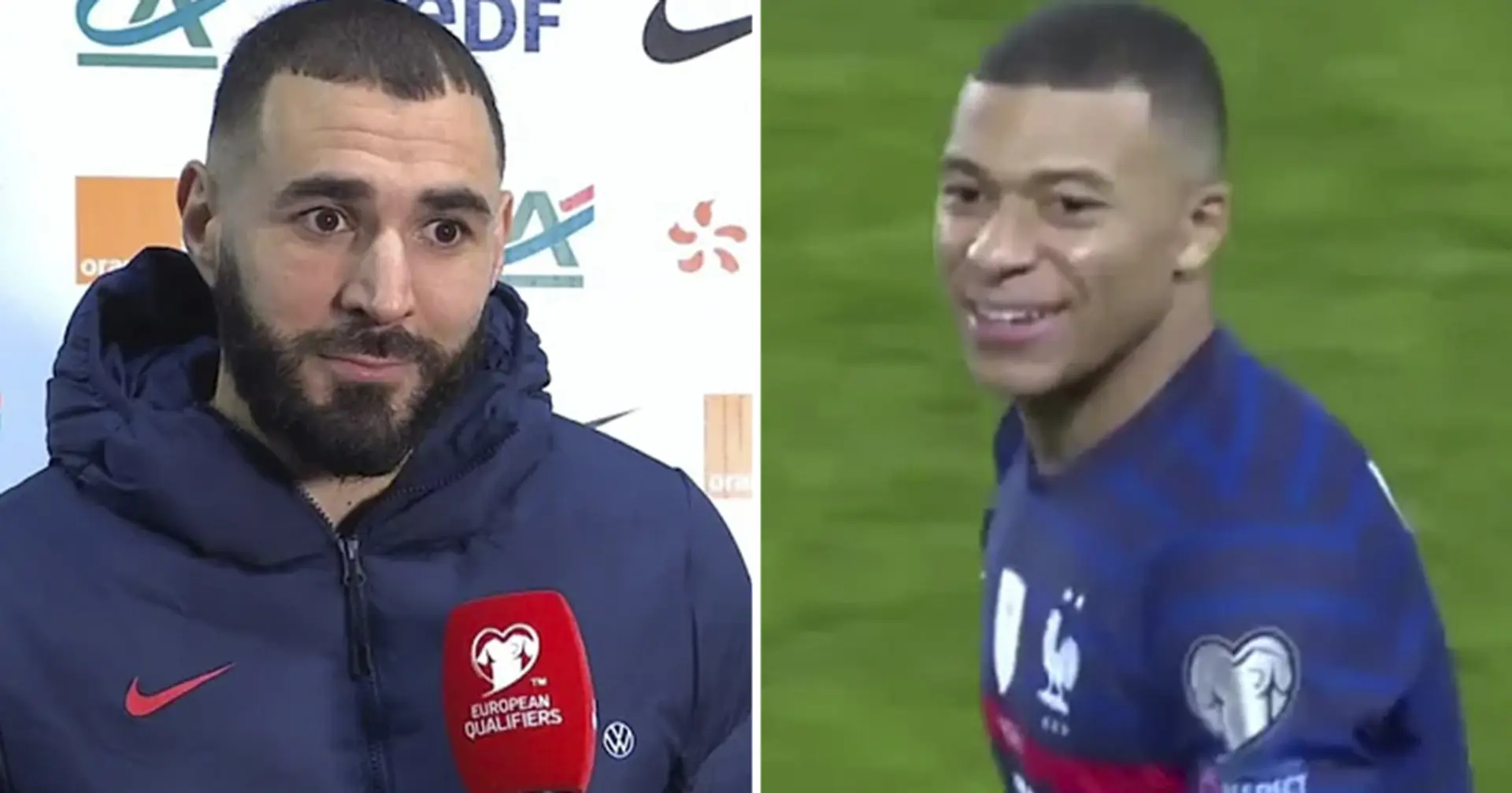 Benzema opens up on playing with Mbappe as the two link up for a goal