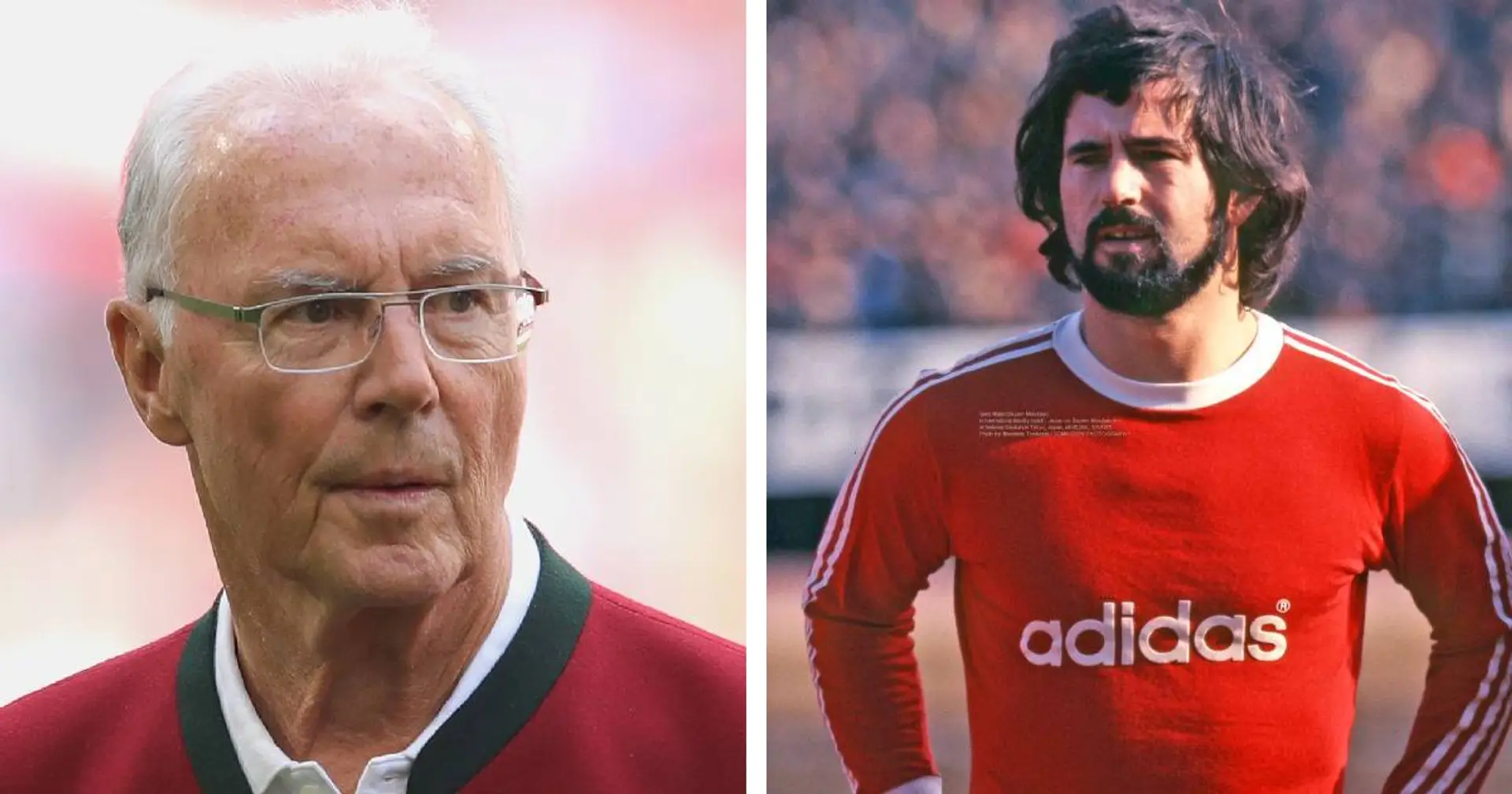 "Gerd war der, der mir die Leichtigkeit gegeben hat": Beckenbauer bezeichnet Müller als Mentalitätsspieler