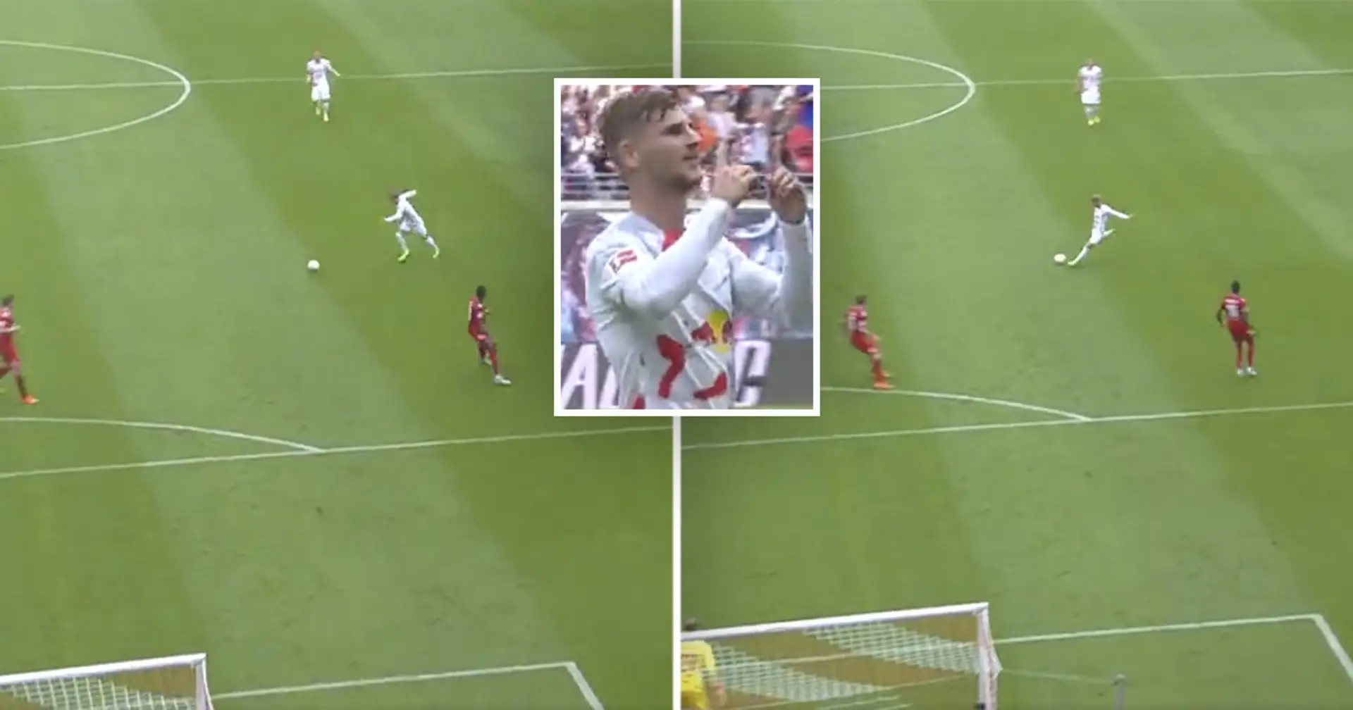 Werner scores from 30 yards 36 minutes into his Leipzig comeback (video)