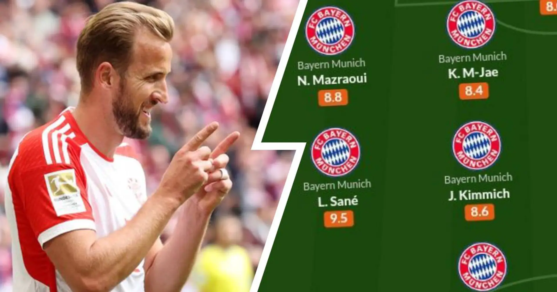 Was für eine Dominanz: ACHT Bayern-Spieler stehen in der BuLi-Elf der Woche von Whoscored