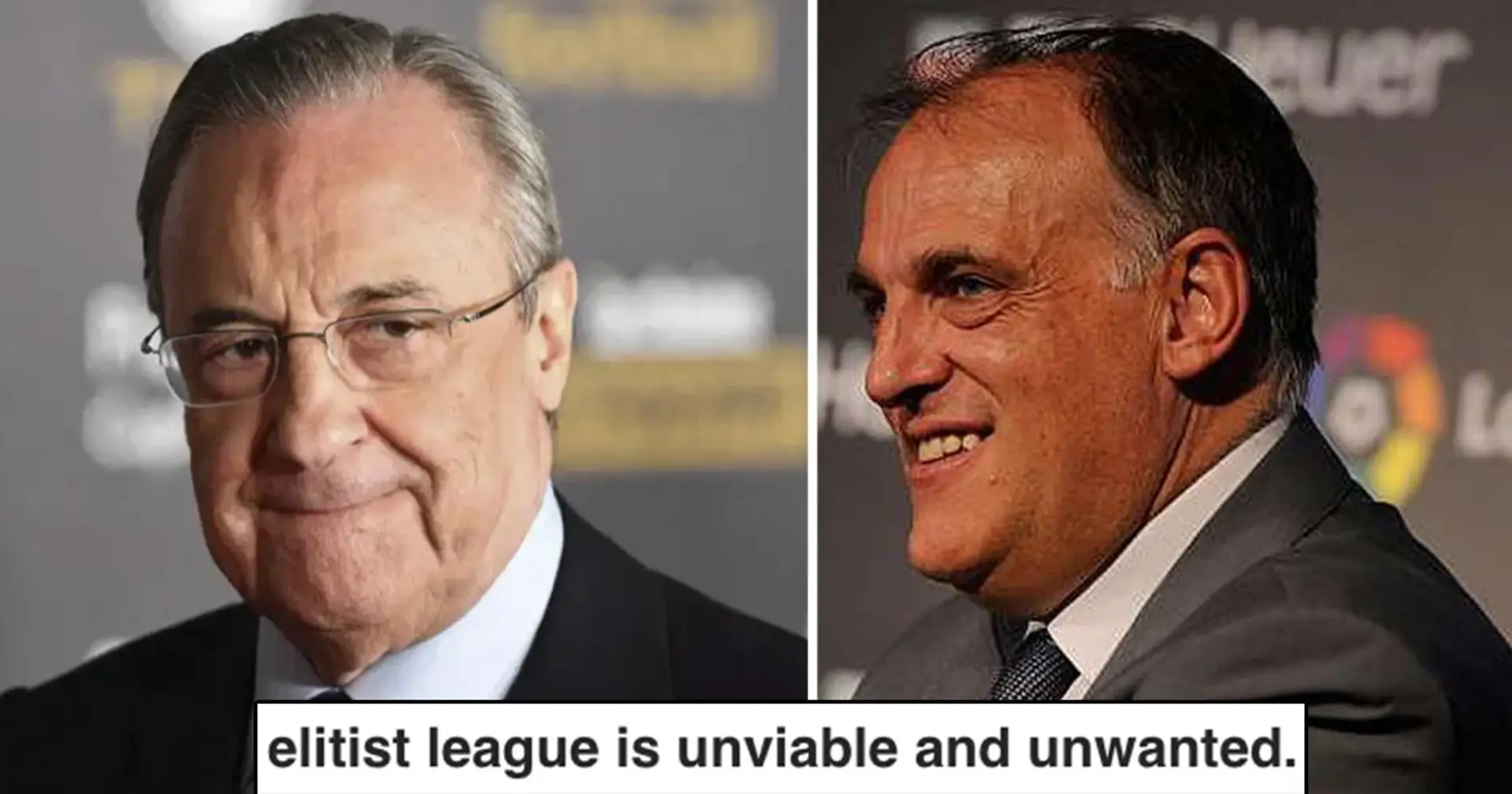 La Liga et 39 clubs espagnols condamnent la Super League, communiqué de presse