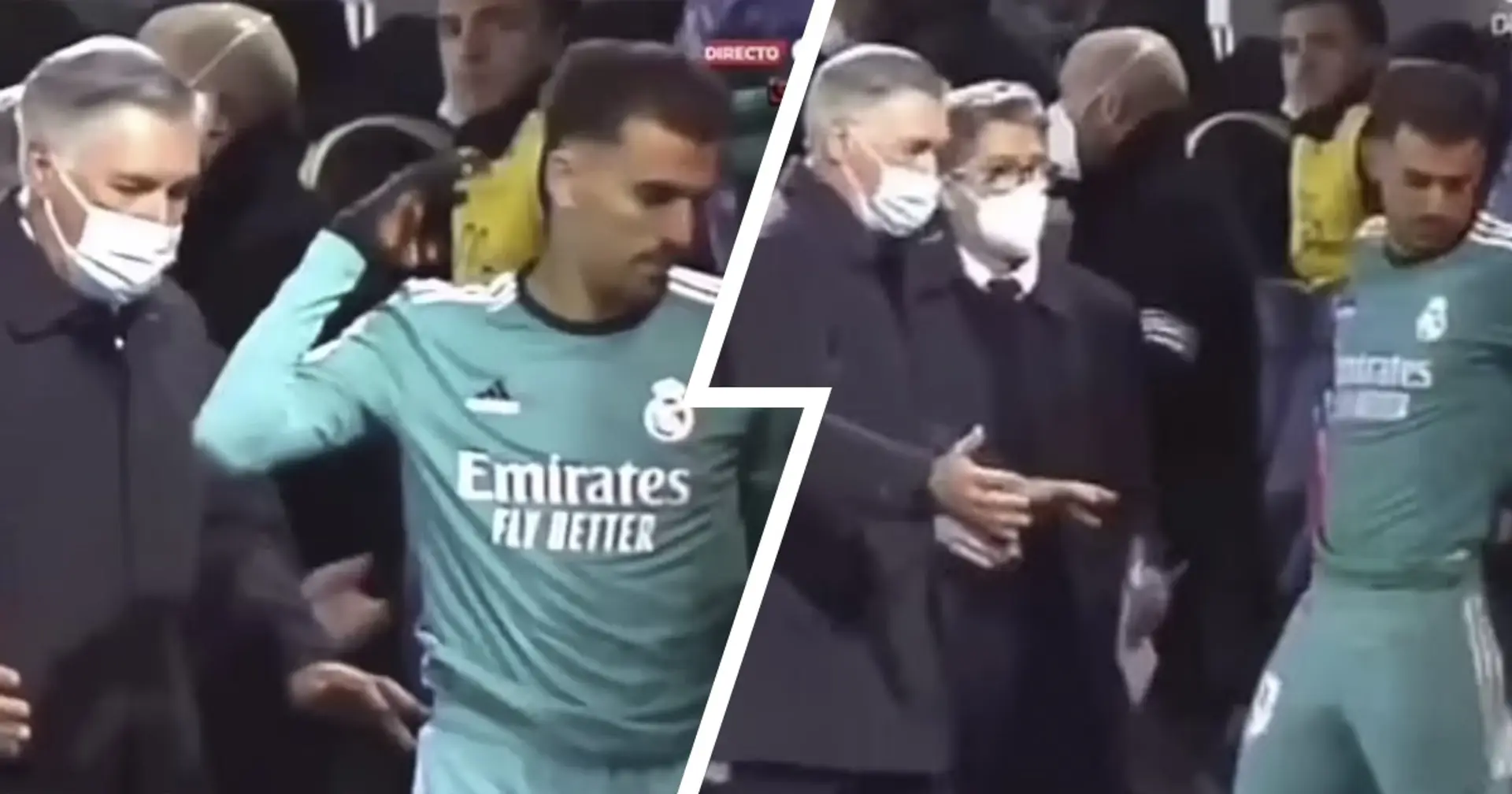 Ceballos spotted going off on Ancelotti in Alcoyano game – Carlo finally reacts 