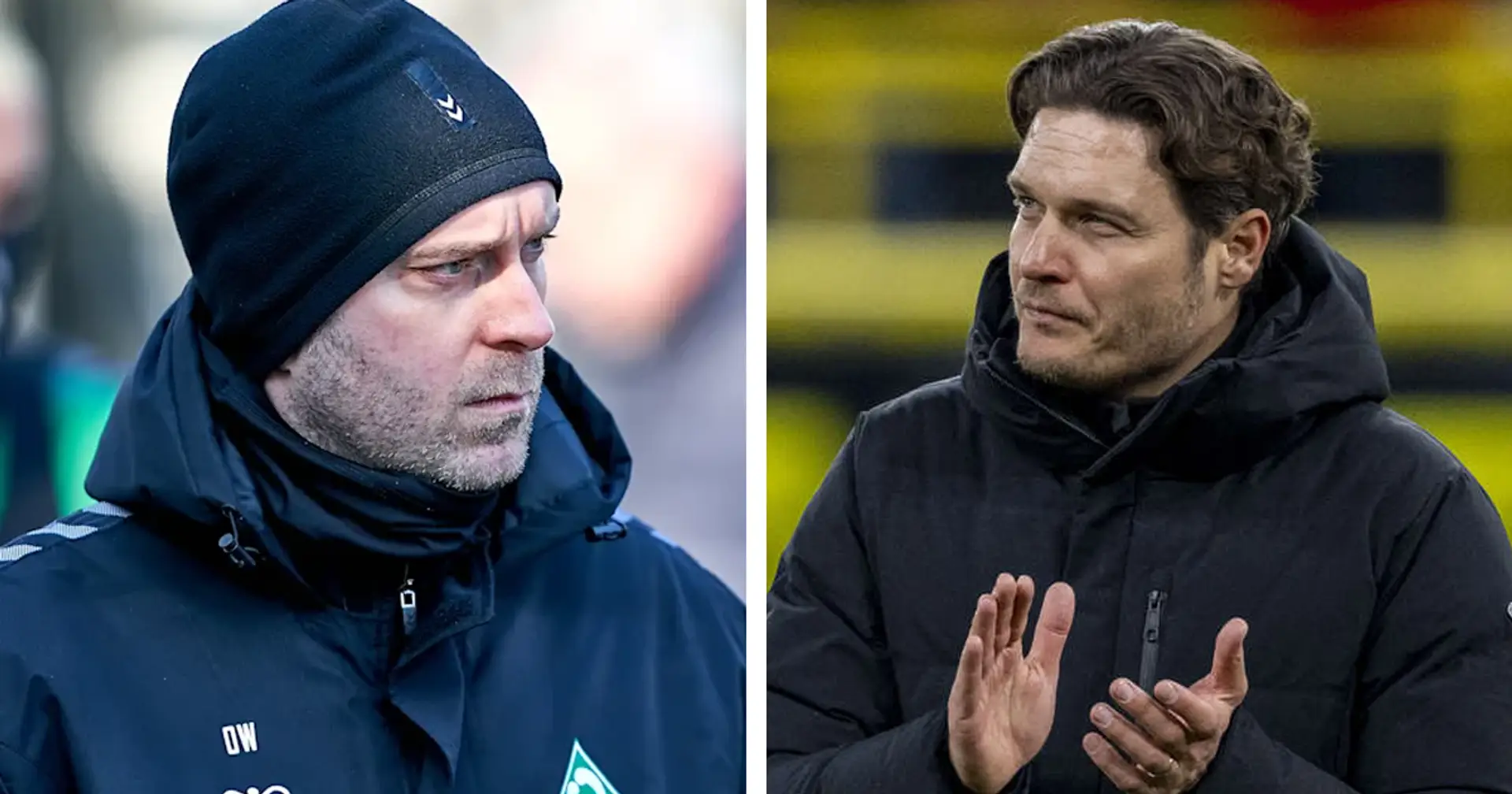 Werder-Coach: "Neben der Qualität auf allen Positionen hat Dortmund viel Geschwindigkeit und Wucht auf dem Platz"