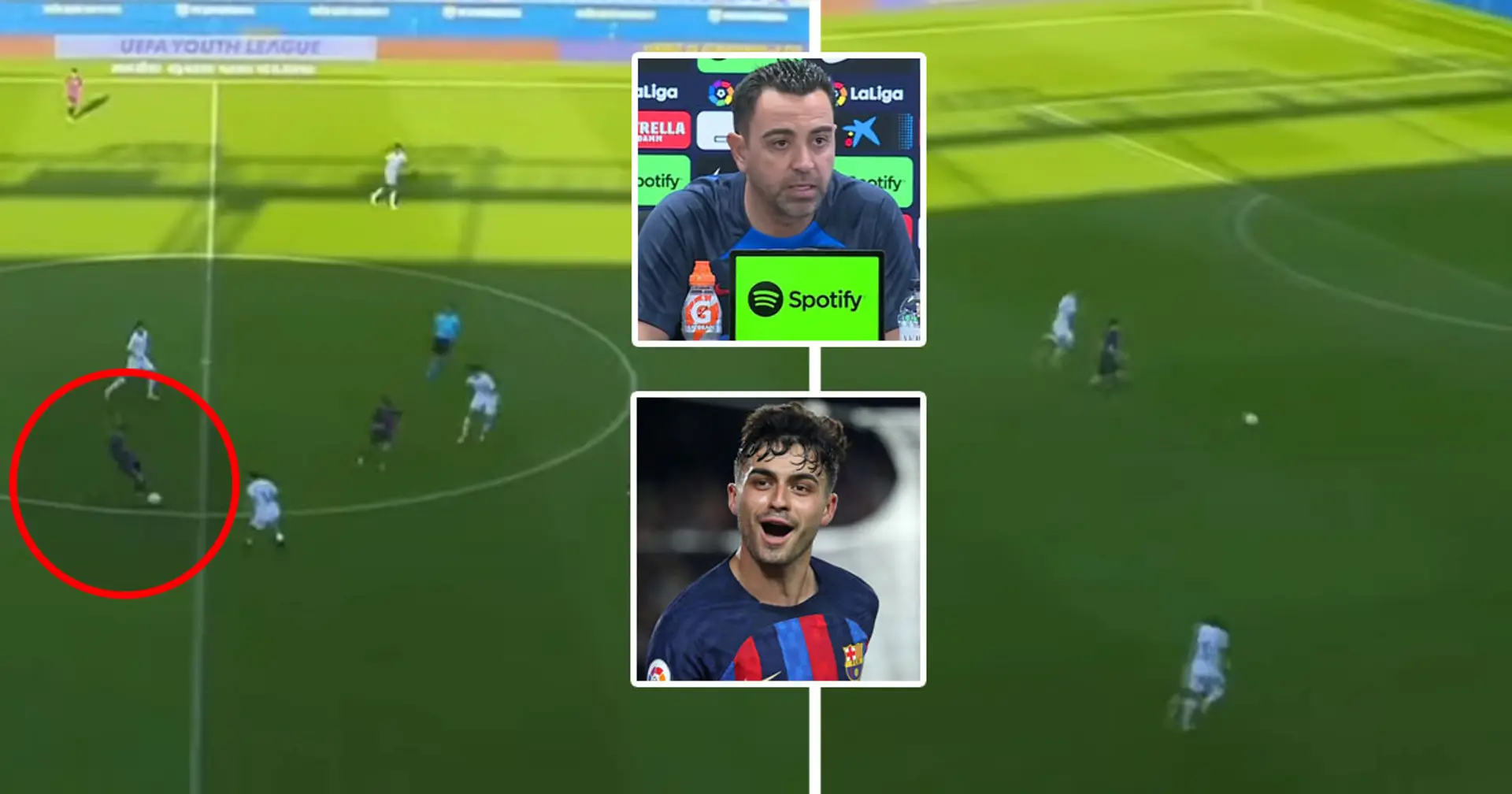 Qu'est ce qu'Aleix Garrido, 19 ans, peut offrir au Barça? Xavi répond et mentionne Pedri