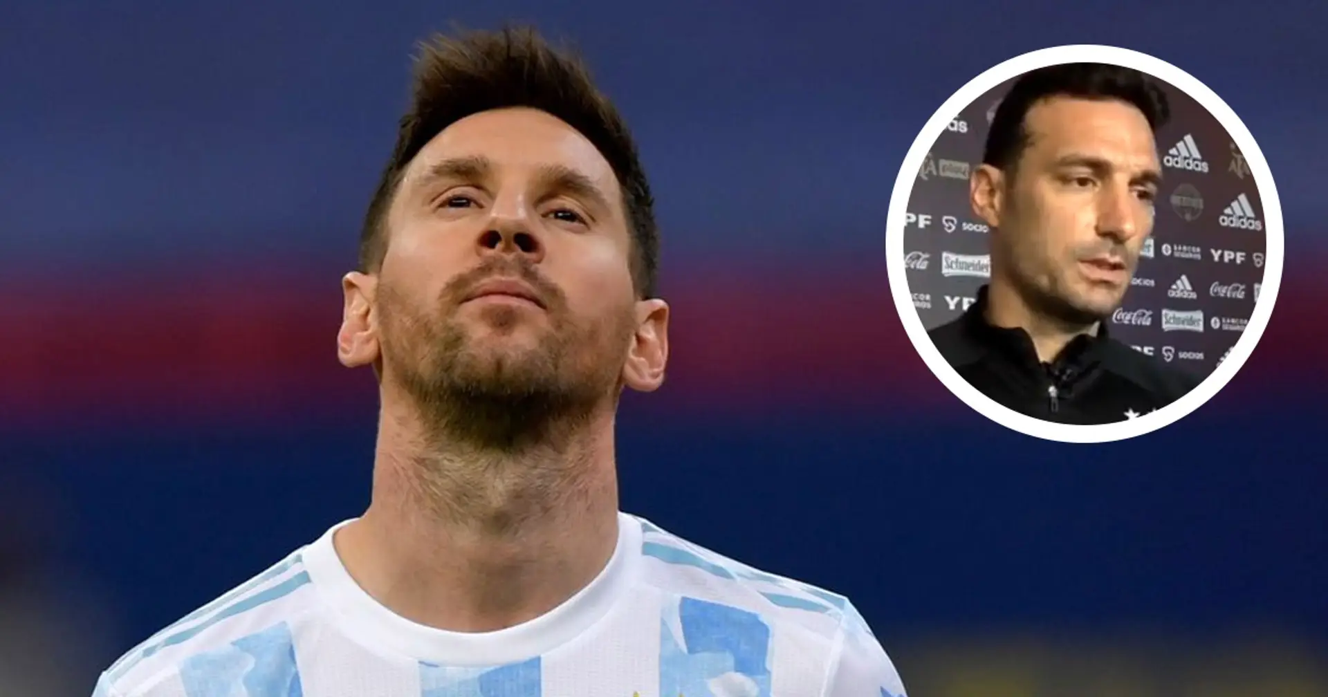 Argentina boss admits it's 'difficult not to count' on Messi despite Leo being 'tired'