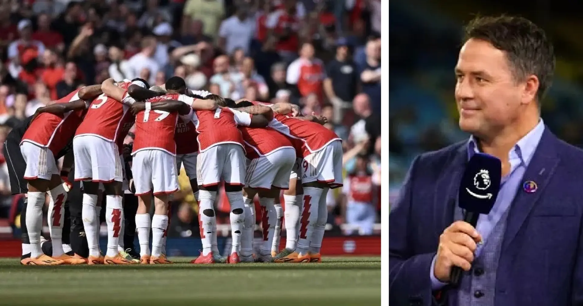 'I love this lad': Michael Owen says Arsenal player with one appearance is top-class