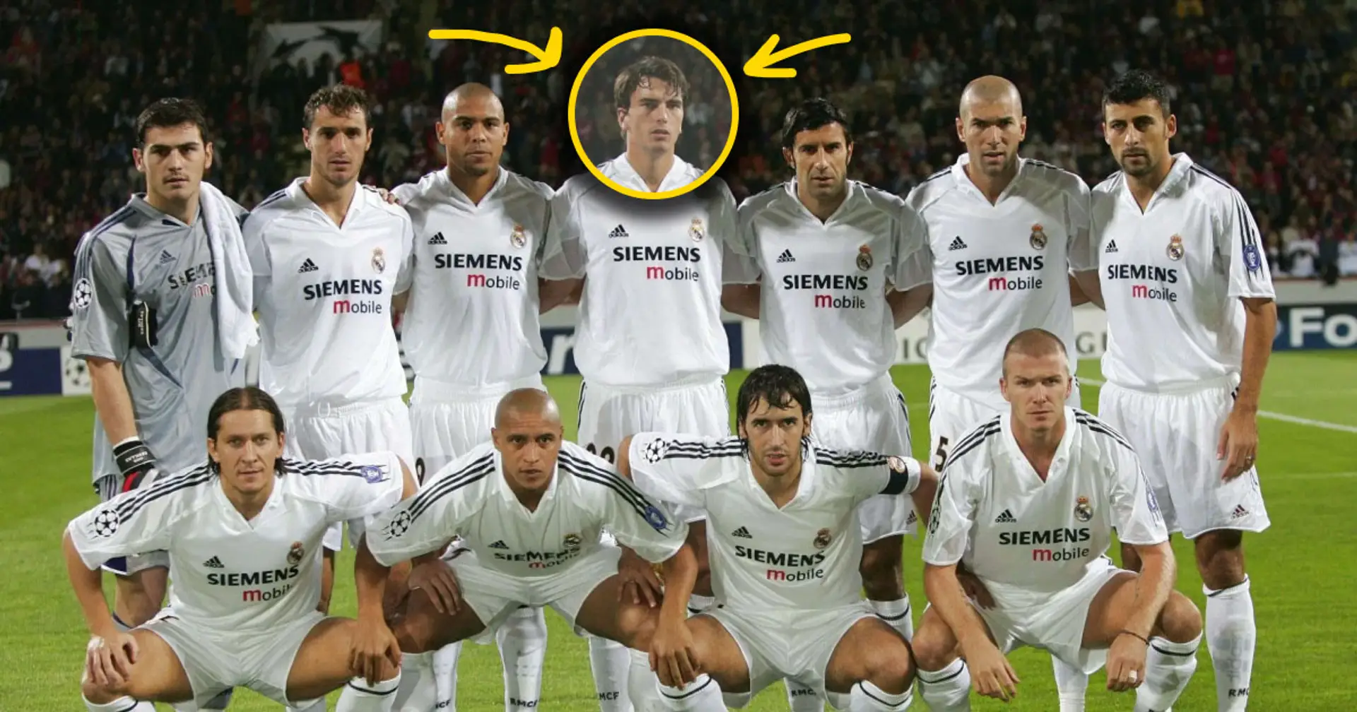 ¿Quién es este jugador del Real Madrid en el equipo de Galácticos? Tiene que ver con Zidane - explicado