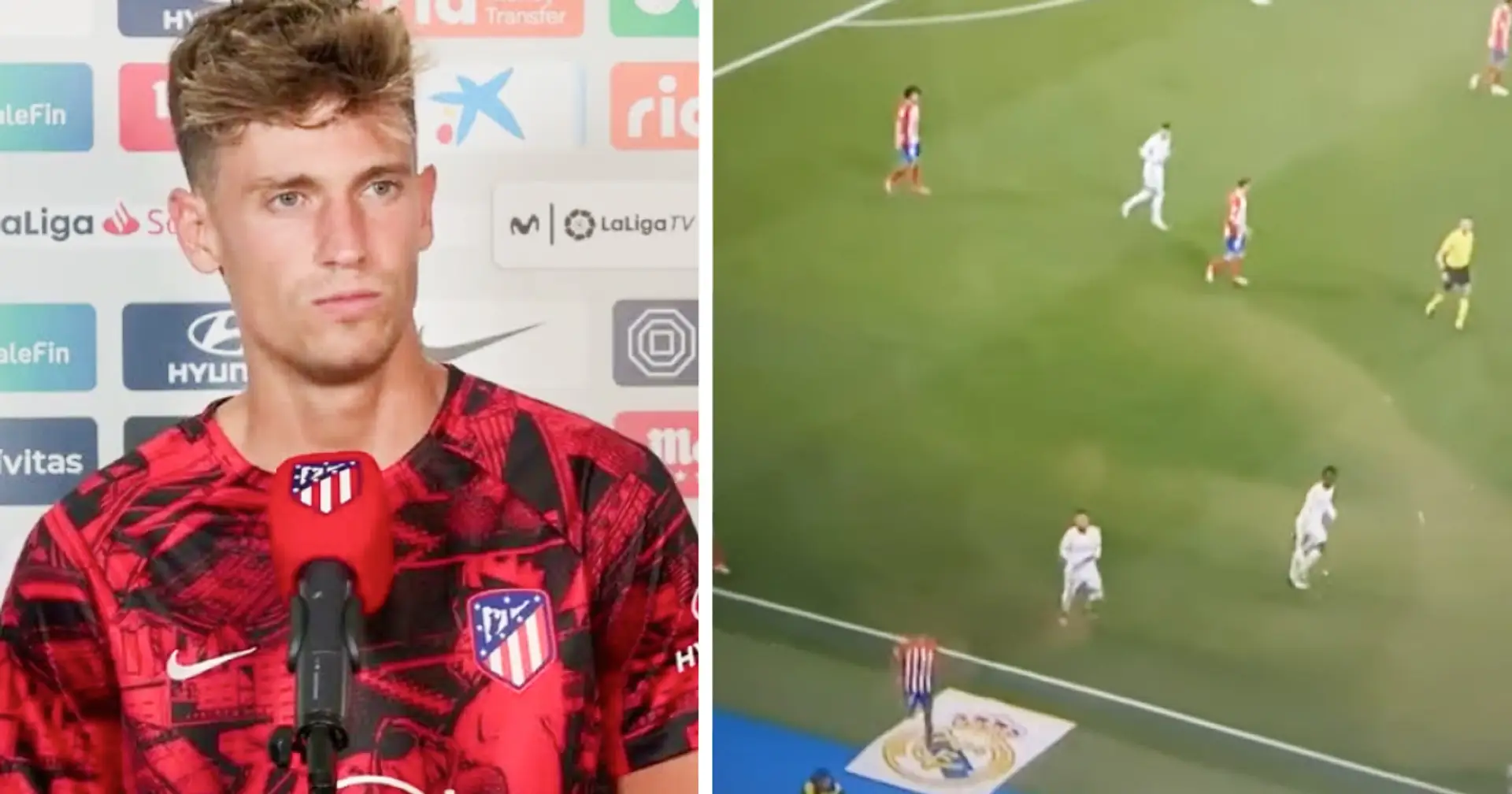 Visto: El goleador del Atlético le falta el respeto al Real Madrid con un gesto en el derbi