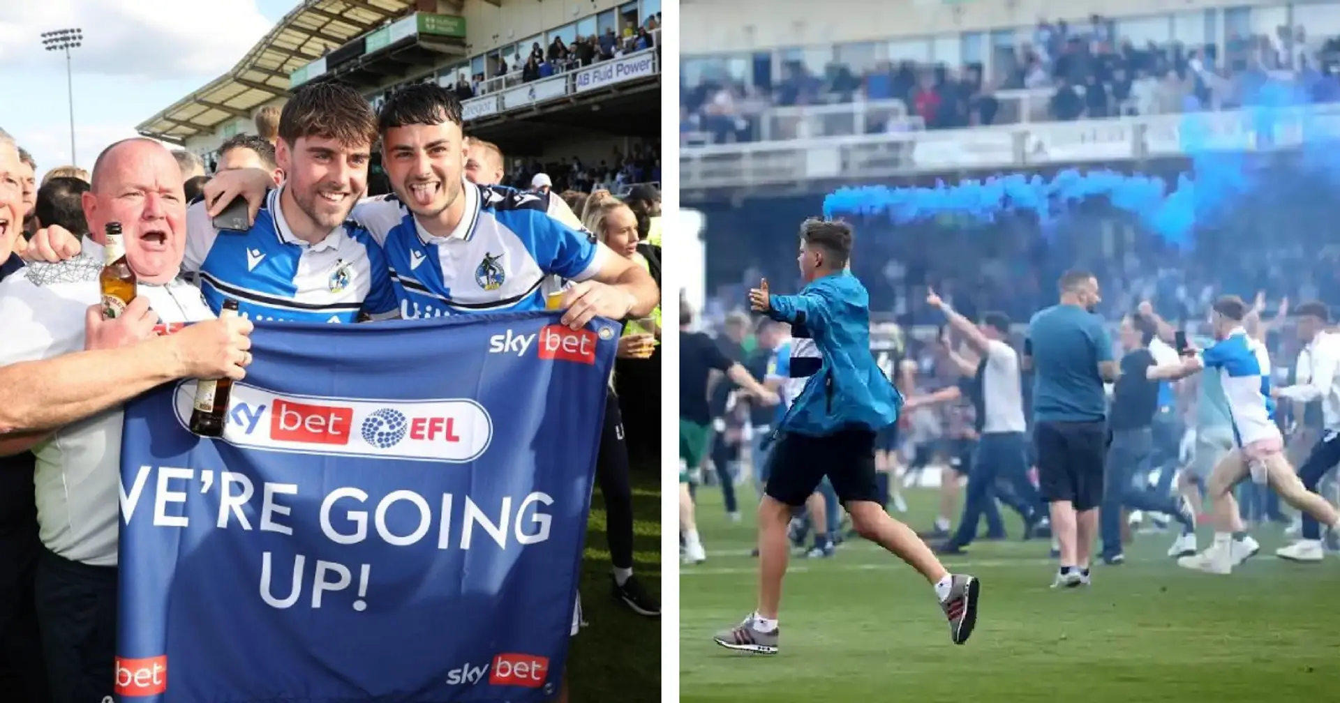 Miraculous turnaround: Bristol Rovers needed 7 goal win to secure final day promotion - they go on to win 7-0