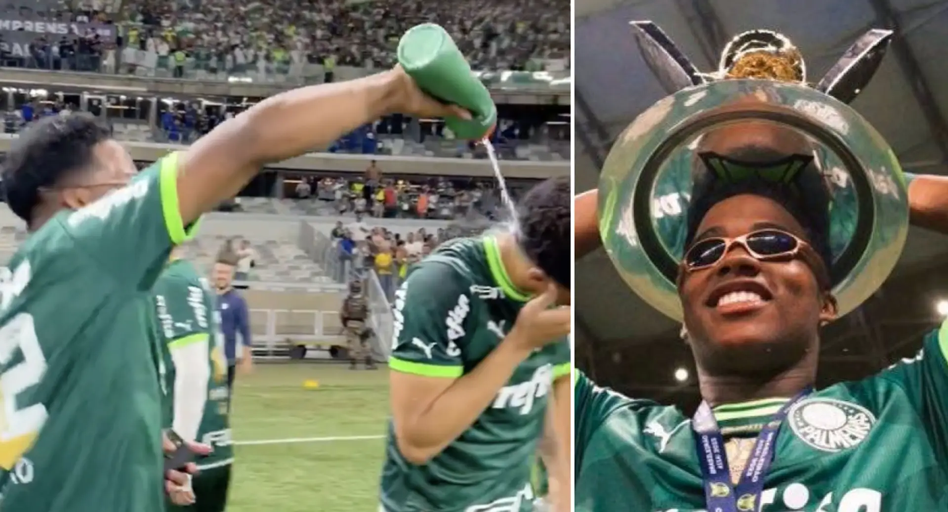 5 meilleures photos et vidéos alors qu'Endrick célèbre le titre de champion avec Palmeiras 