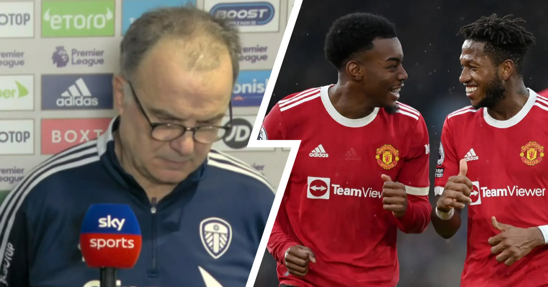 'Leeds stopped being in charge': Marcelo Bielsa laments losing 4-2 to Man United
