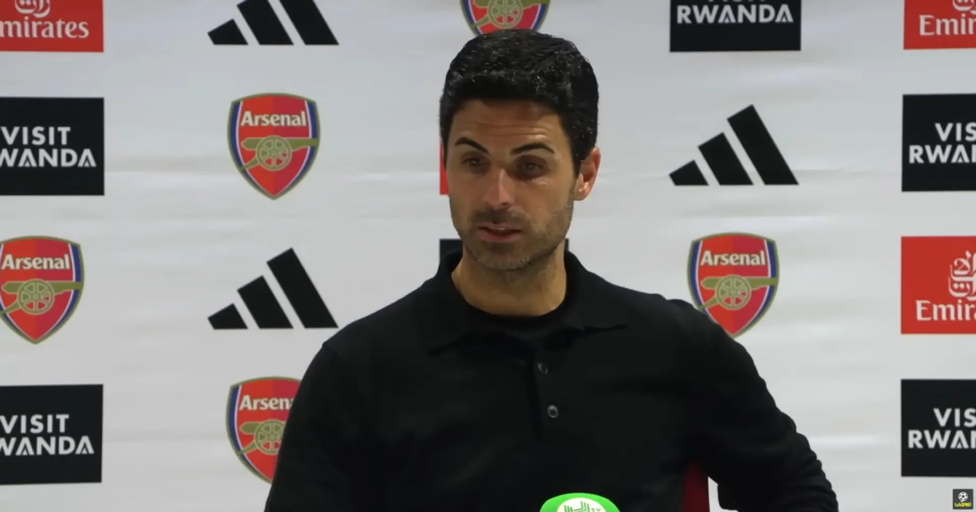 'I told them yesterday': Mikel Arteta claims he predicted Man United game