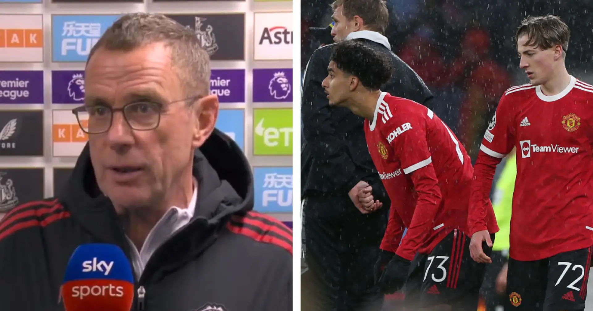 'This is part of the club's DNA': Ralf Rangnick ready to hand more chances to man United youngsters