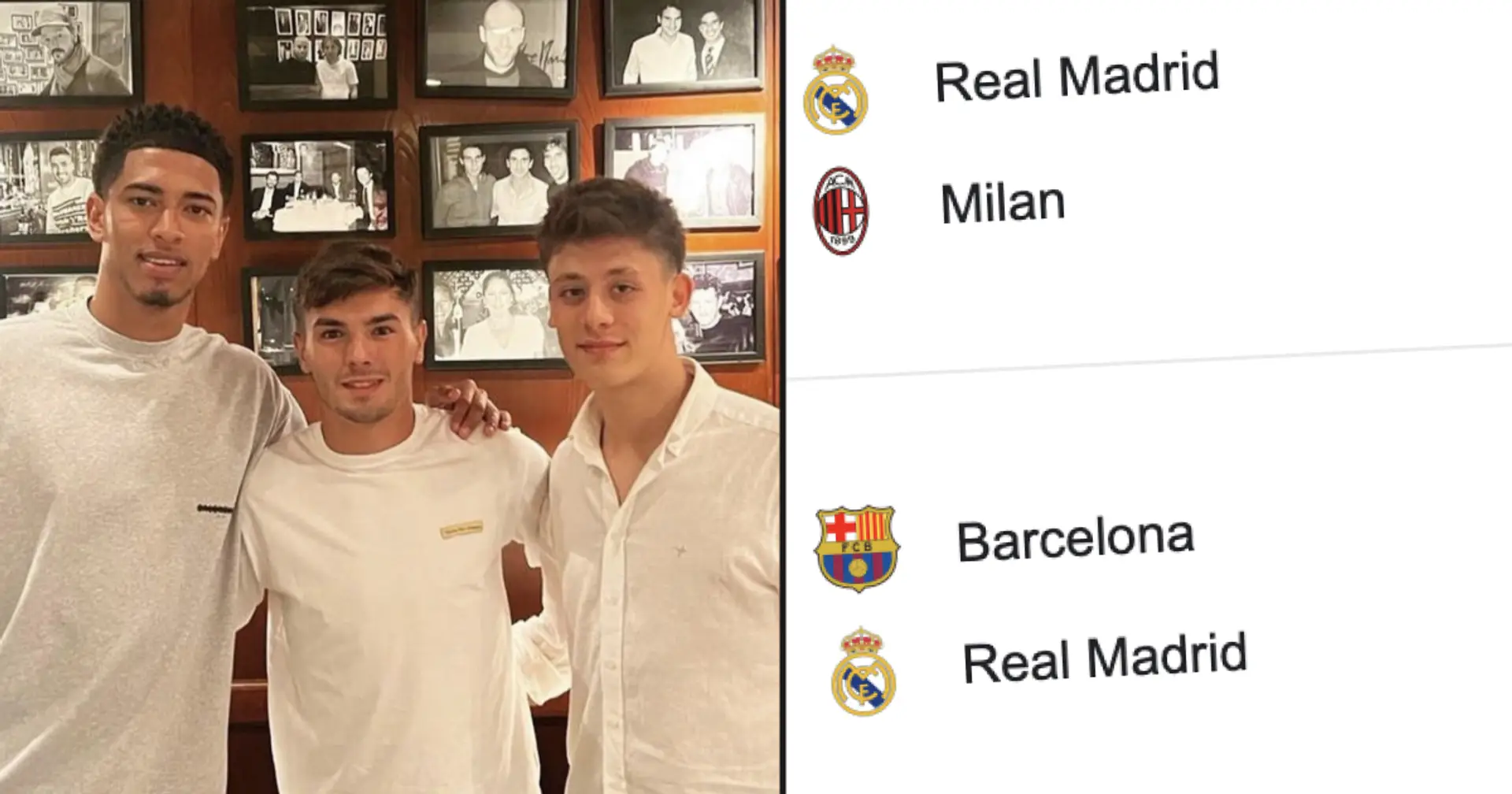 Deux joueurs du Real Madrid s'entraînent en dehors du groupe avant le match amical contre Milan, nouvelle recrue incluse