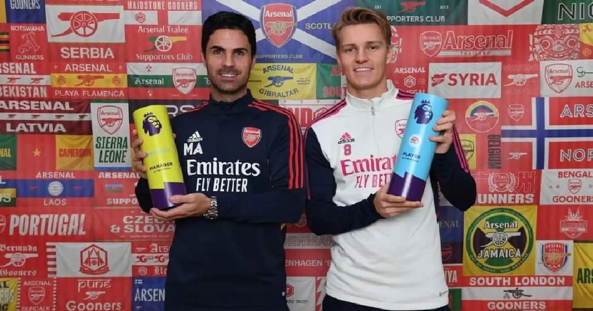Arteta and Odegaard win Premier League awards & 2 more stories you might've missed 